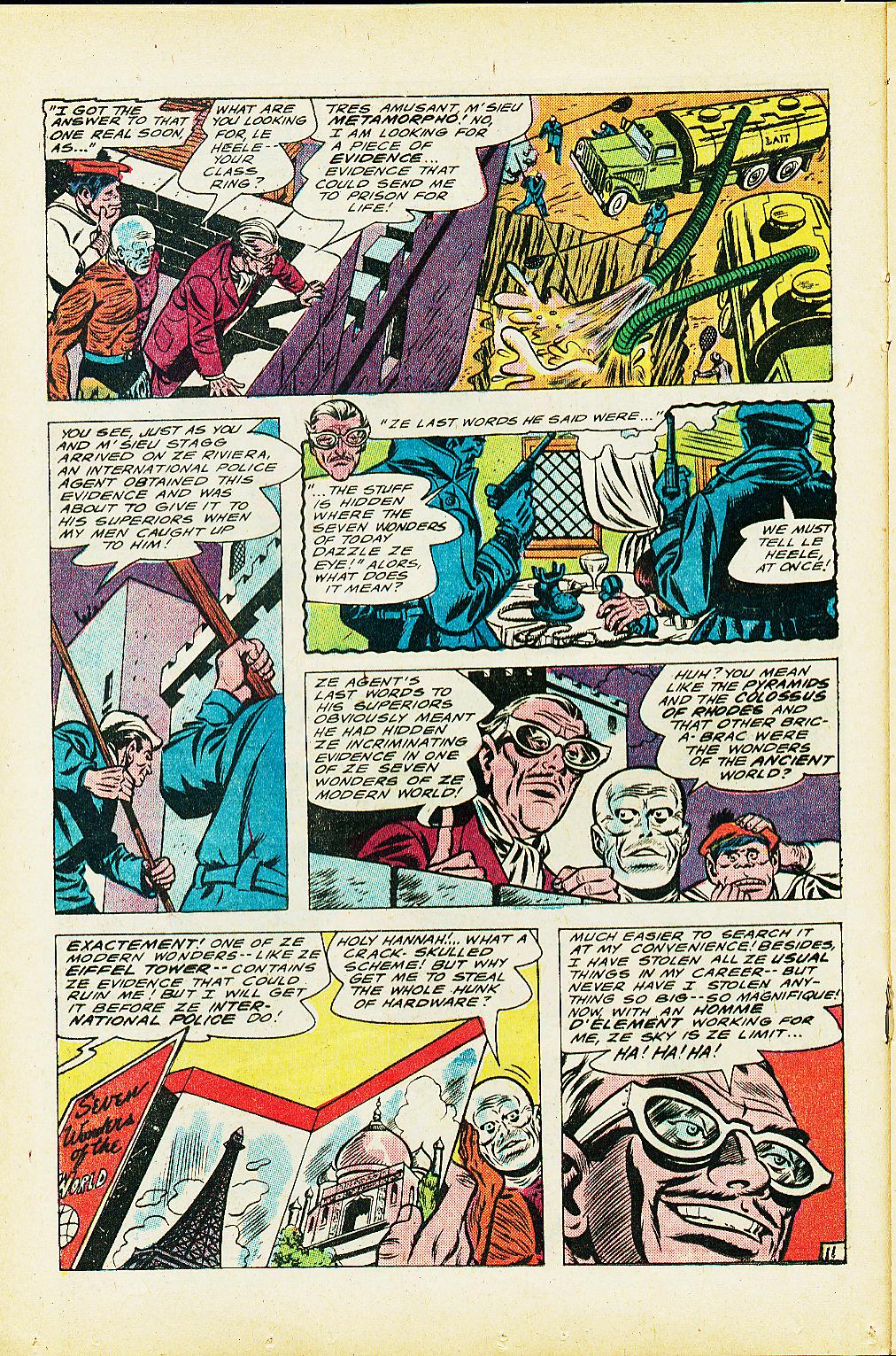 Read online Metamorpho comic -  Issue #6 - 16