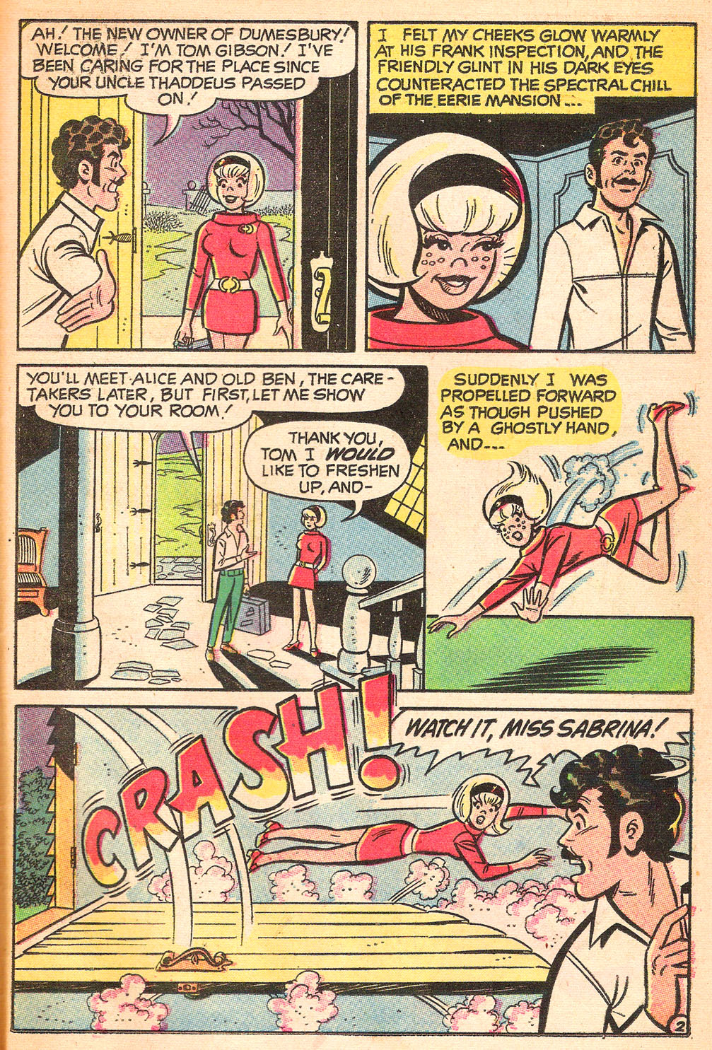 Read online Sabrina The Teenage Witch (1971) comic -  Issue #2 - 35