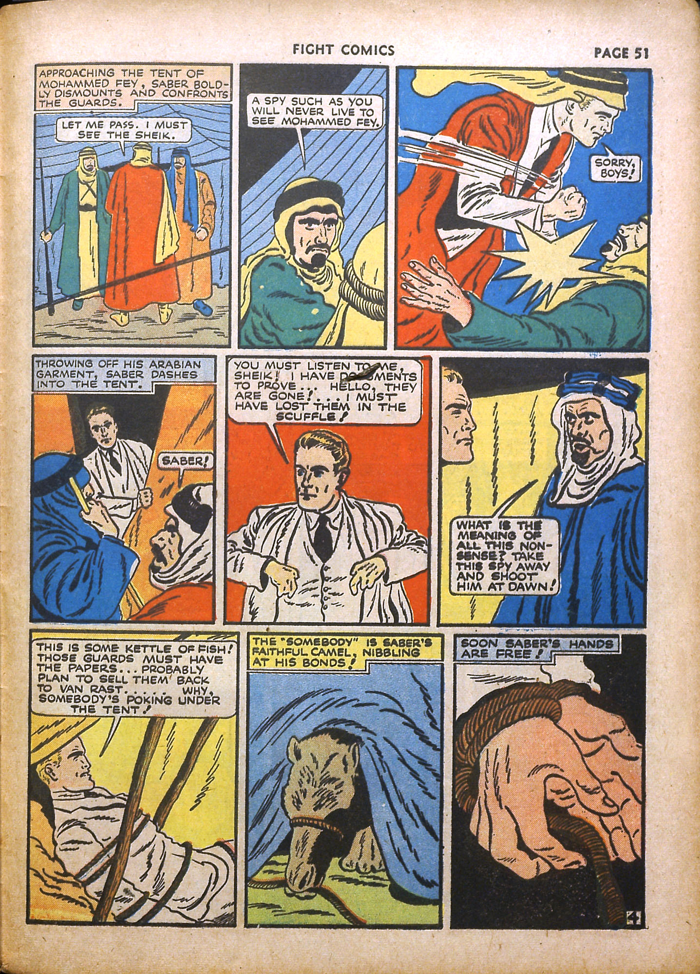 Read online Fight Comics comic -  Issue #14 - 53