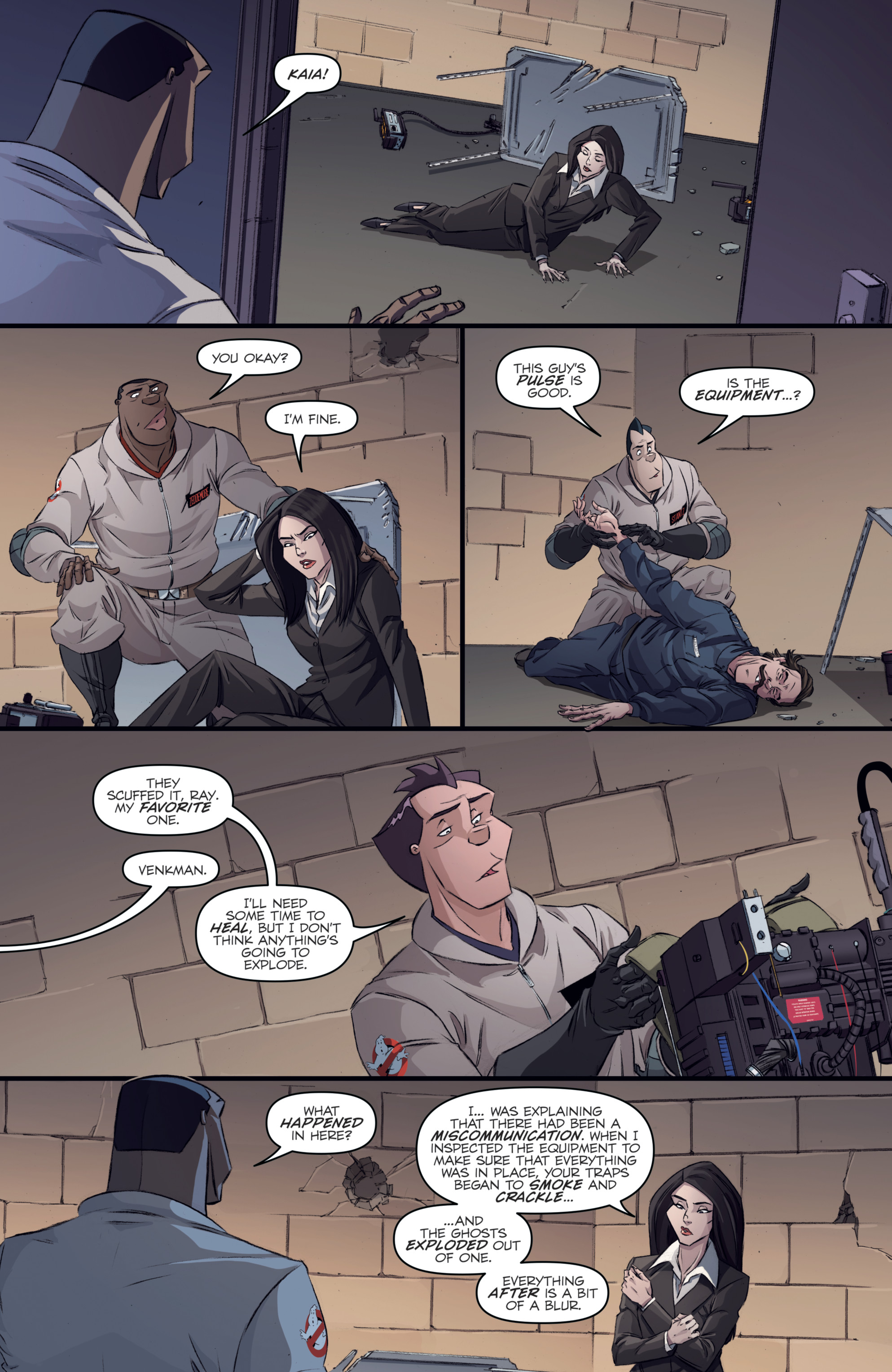 Read online Ghostbusters: International comic -  Issue #4 - 21