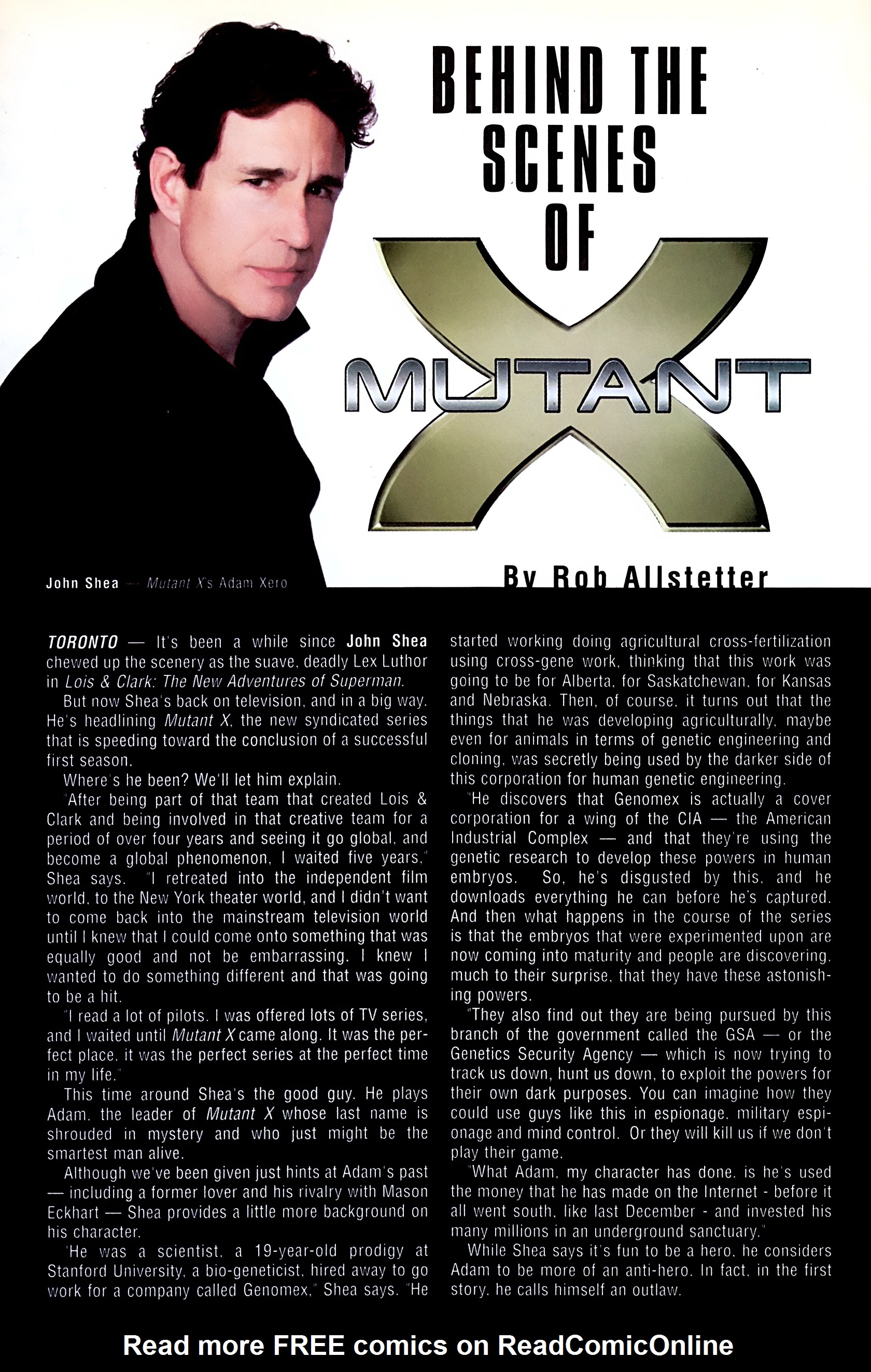 Read online Mutant X: Origin comic -  Issue # Full - 38