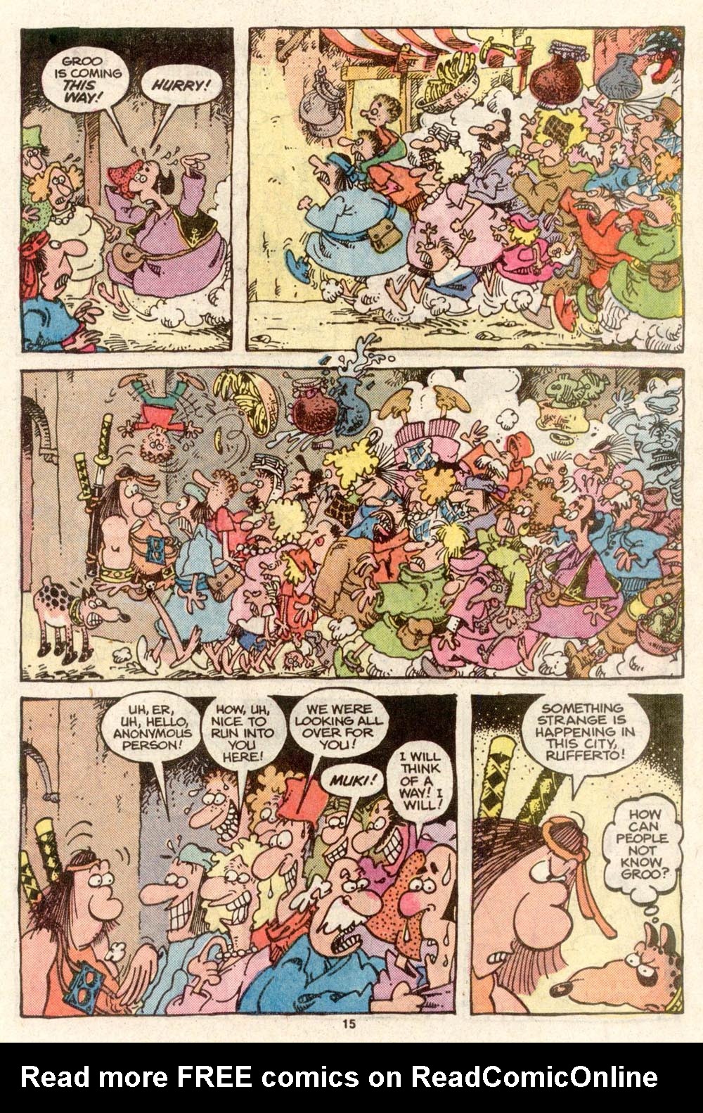 Read online Sergio Aragonés Groo the Wanderer comic -  Issue #48 - 15