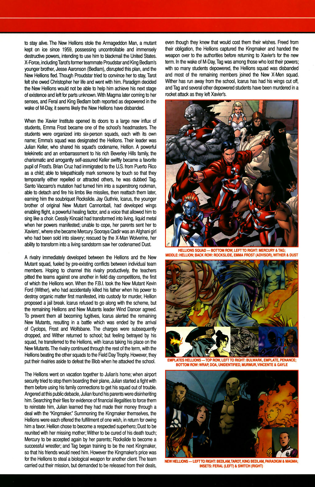 Read online All-New Official Handbook of the Marvel Universe A to Z comic -  Issue #5 - 24