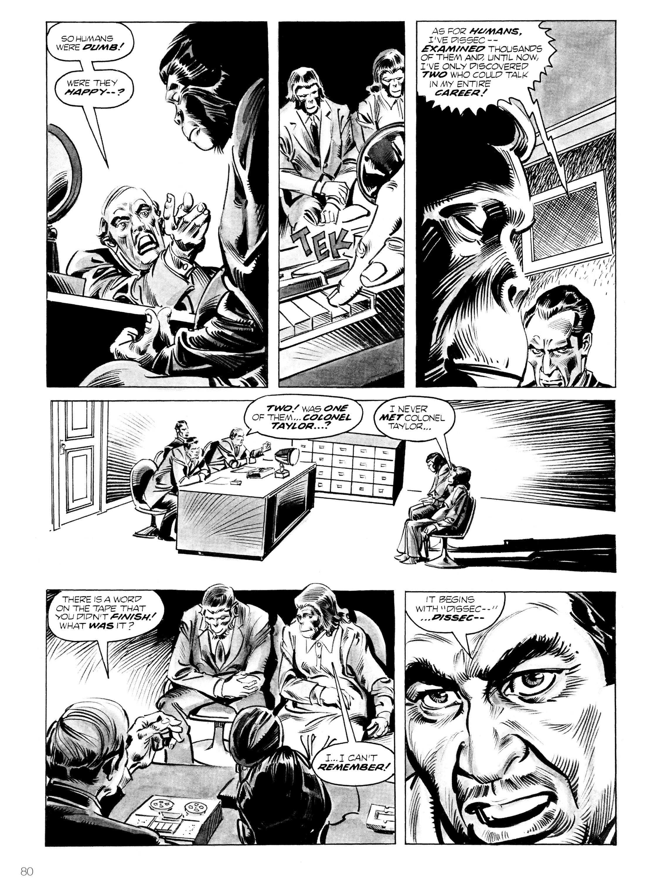 Read online Planet of the Apes: Archive comic -  Issue # TPB 3 (Part 1) - 77