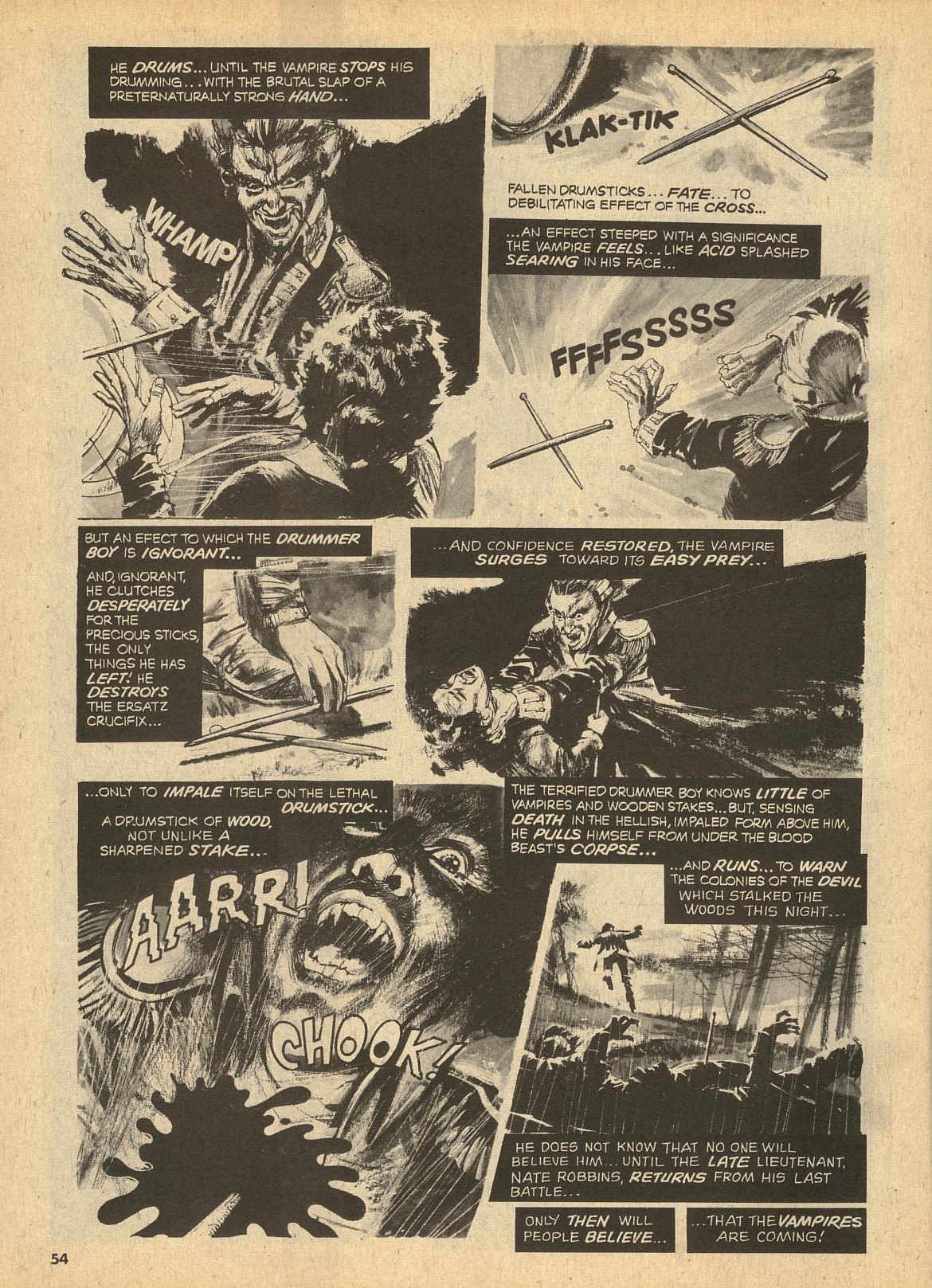 Read online Vampirella (1969) comic -  Issue #29 - 54