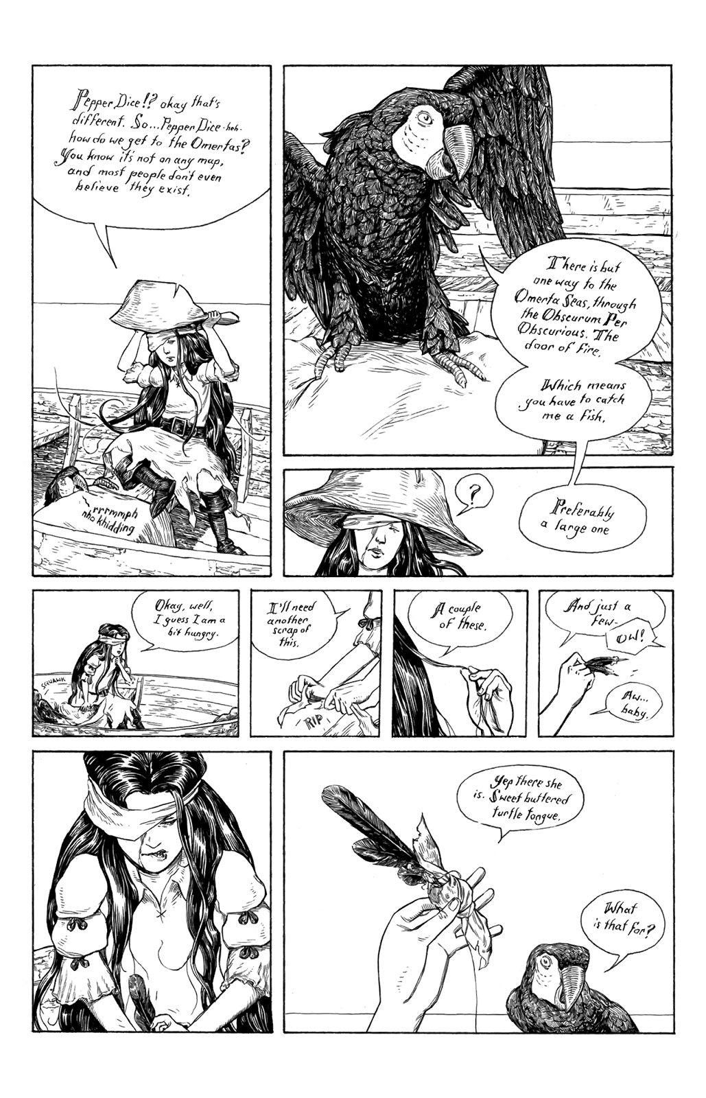 Cursed Pirate Girl issue 2 - Page 7