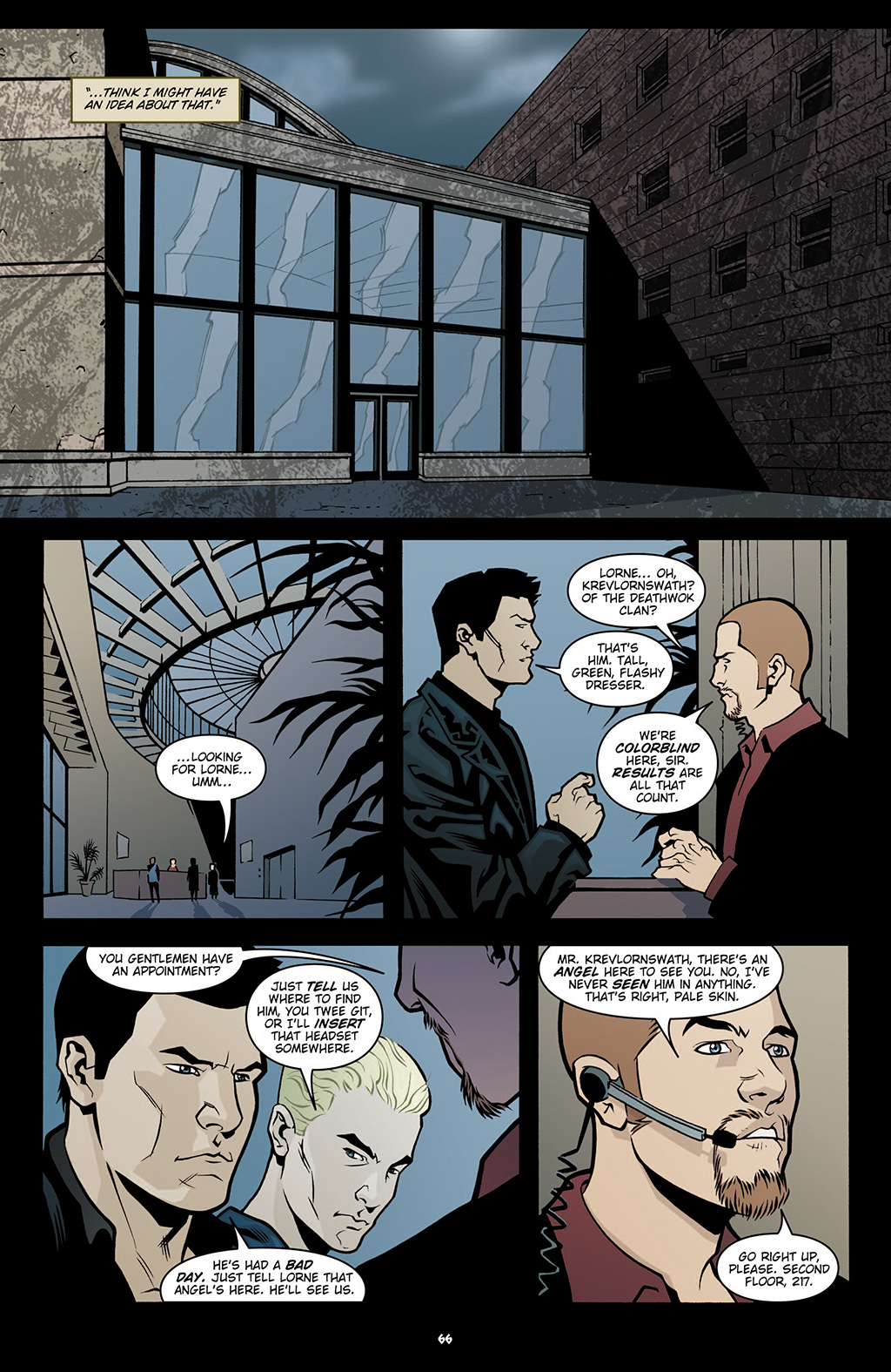 Read online Angel: Old Friends comic -  Issue # TPB - 68
