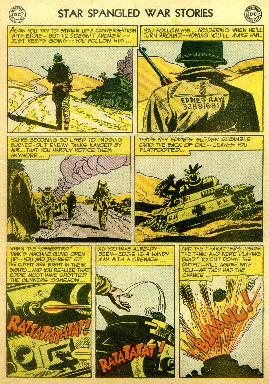 Read online Star Spangled War Stories (1952) comic -  Issue #36 - 7