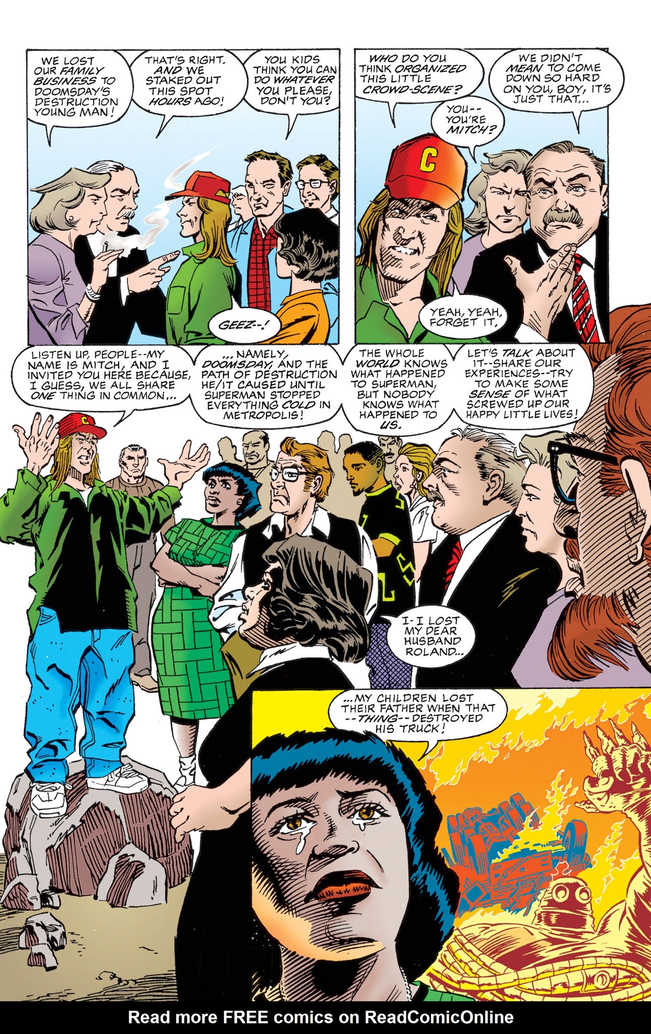 Read online Superman: Doomsday comic -  Issue # TPB - 145