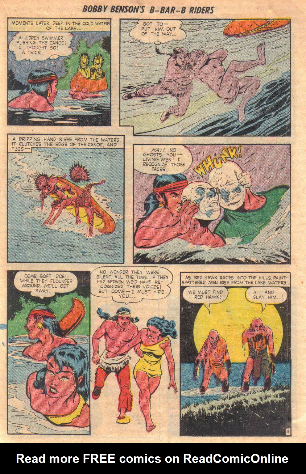 Read online Bobby Benson's B-Bar-B Riders comic -  Issue #16 - 23