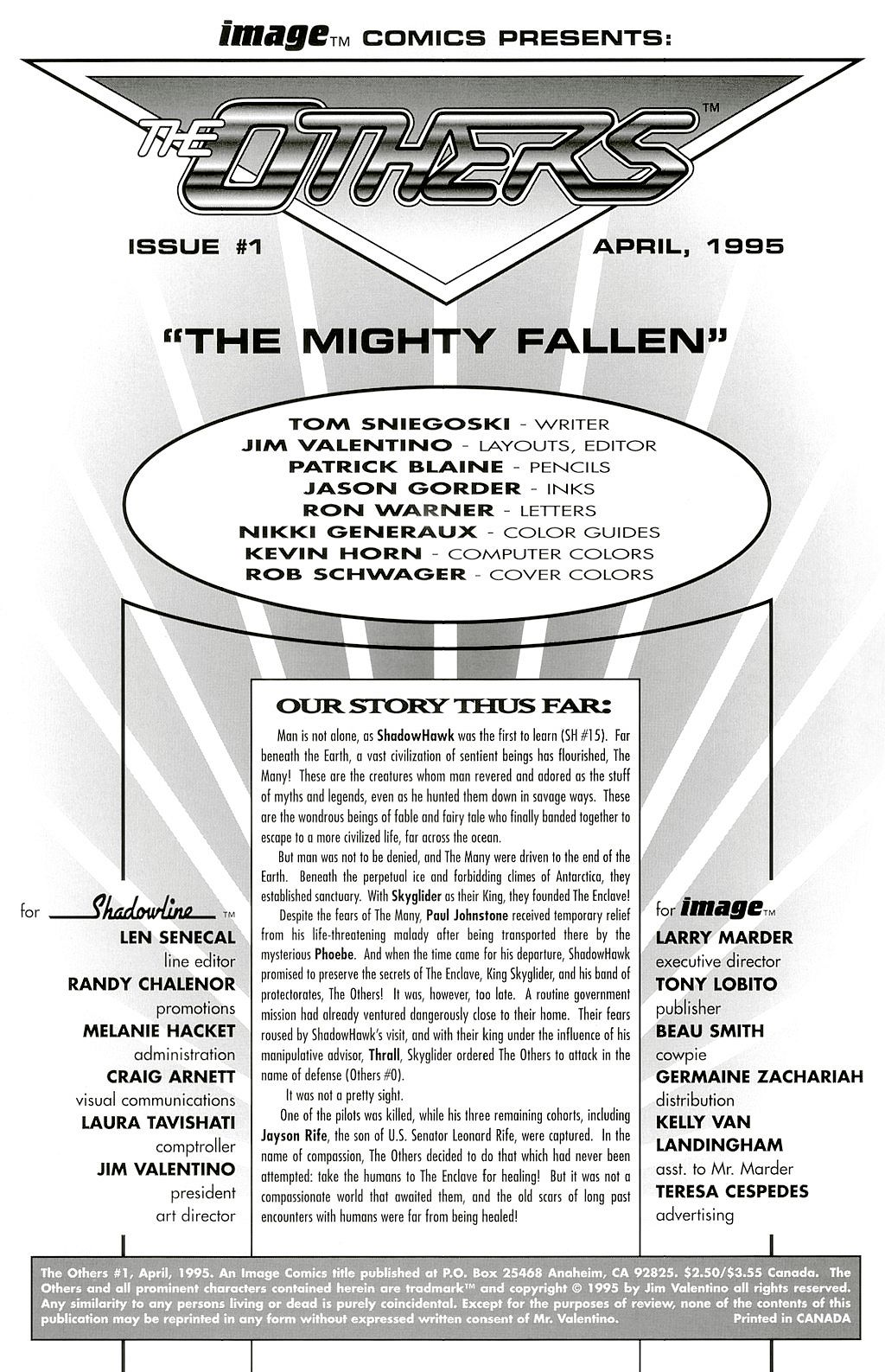Read online The Others comic -  Issue #1 - 2