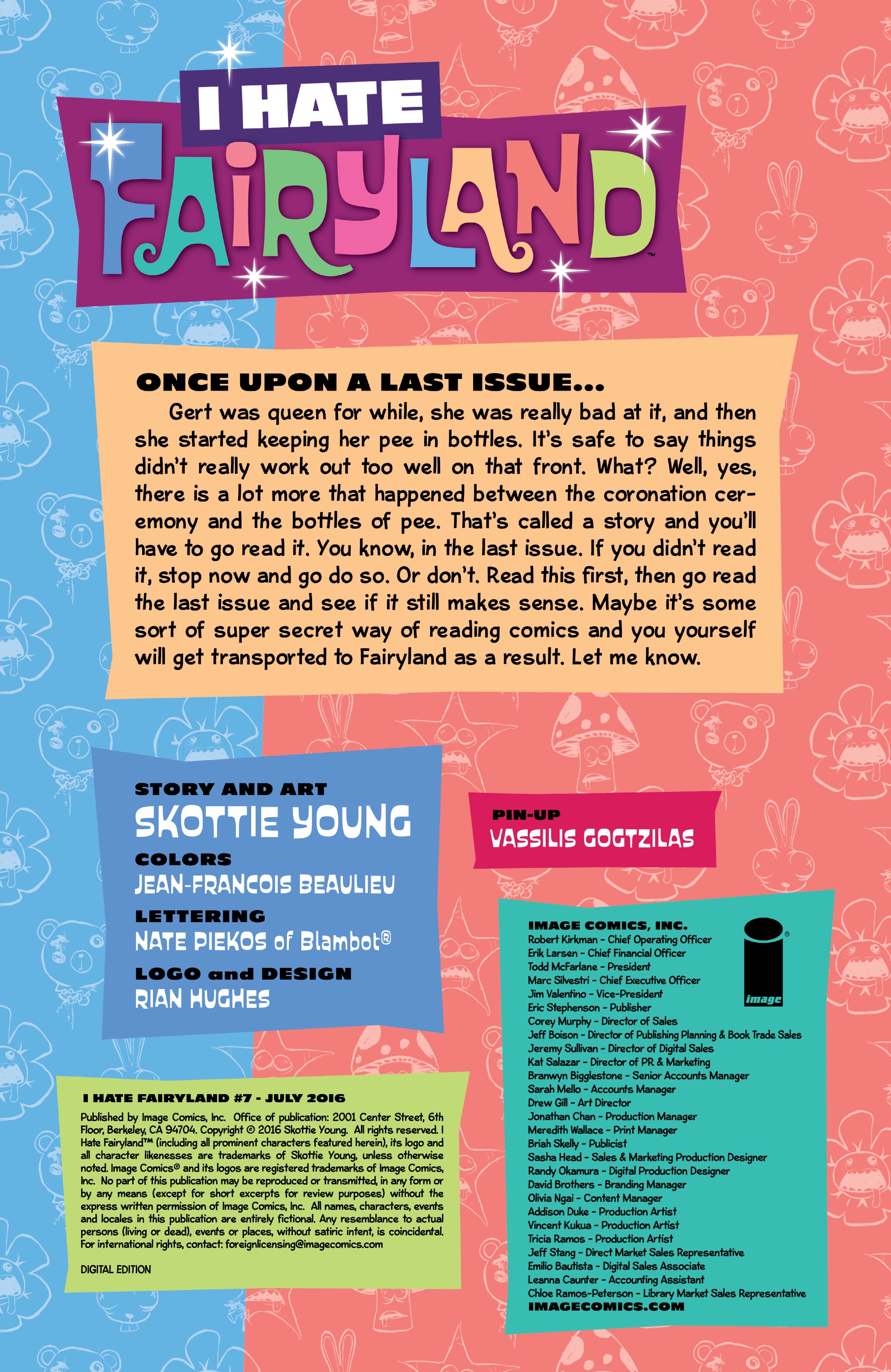 Read online I Hate Fairyland comic -  Issue #7 - 2
