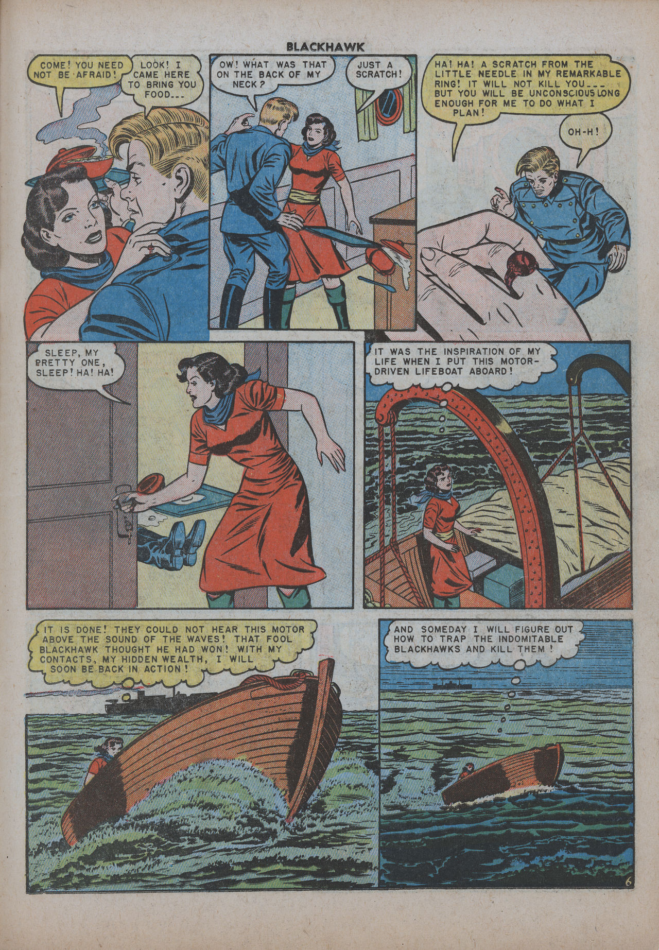 Read online Blackhawk (1957) comic -  Issue #34 - 32