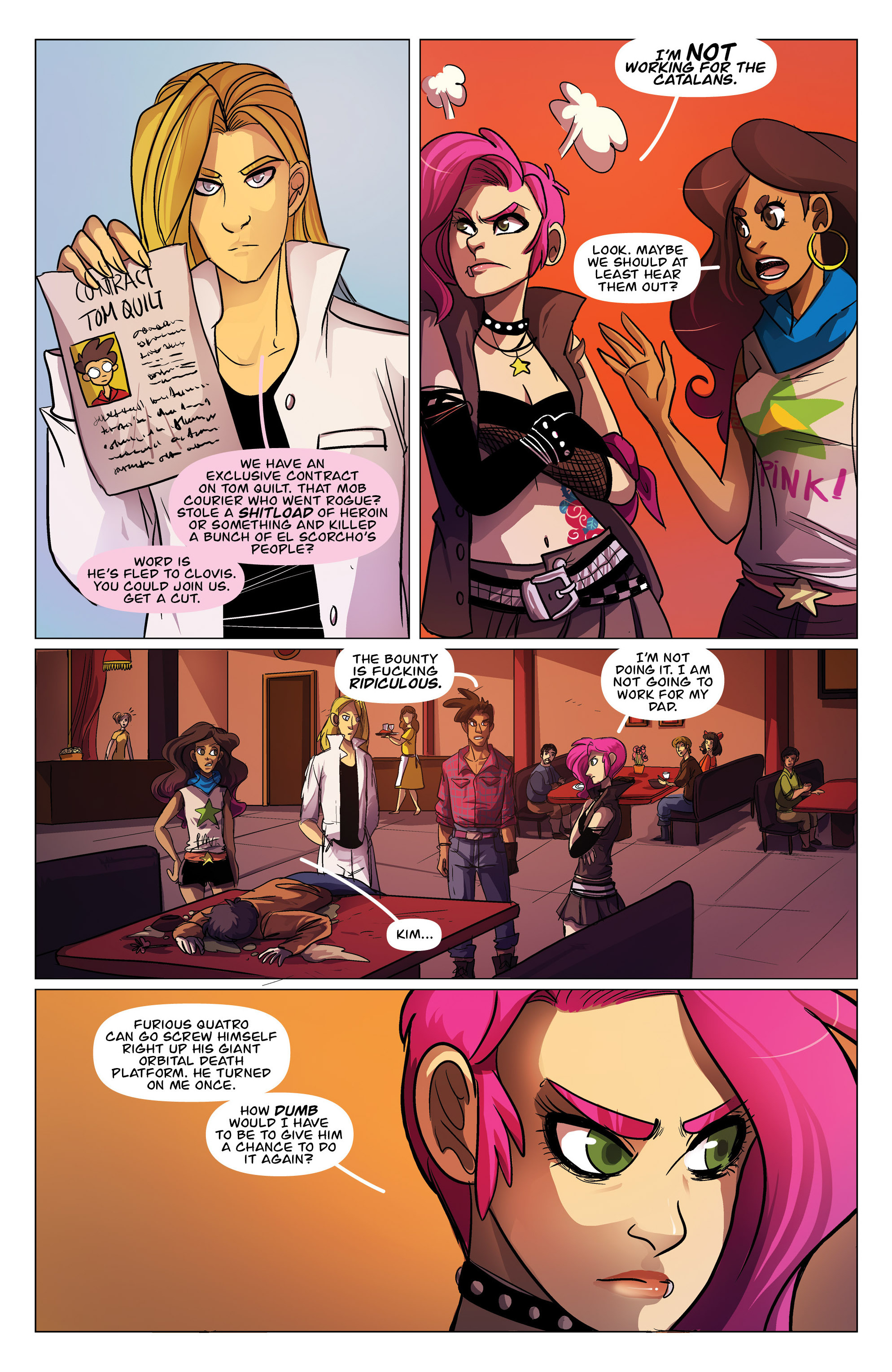 Read online Kim & Kim comic -  Issue #1 - 10