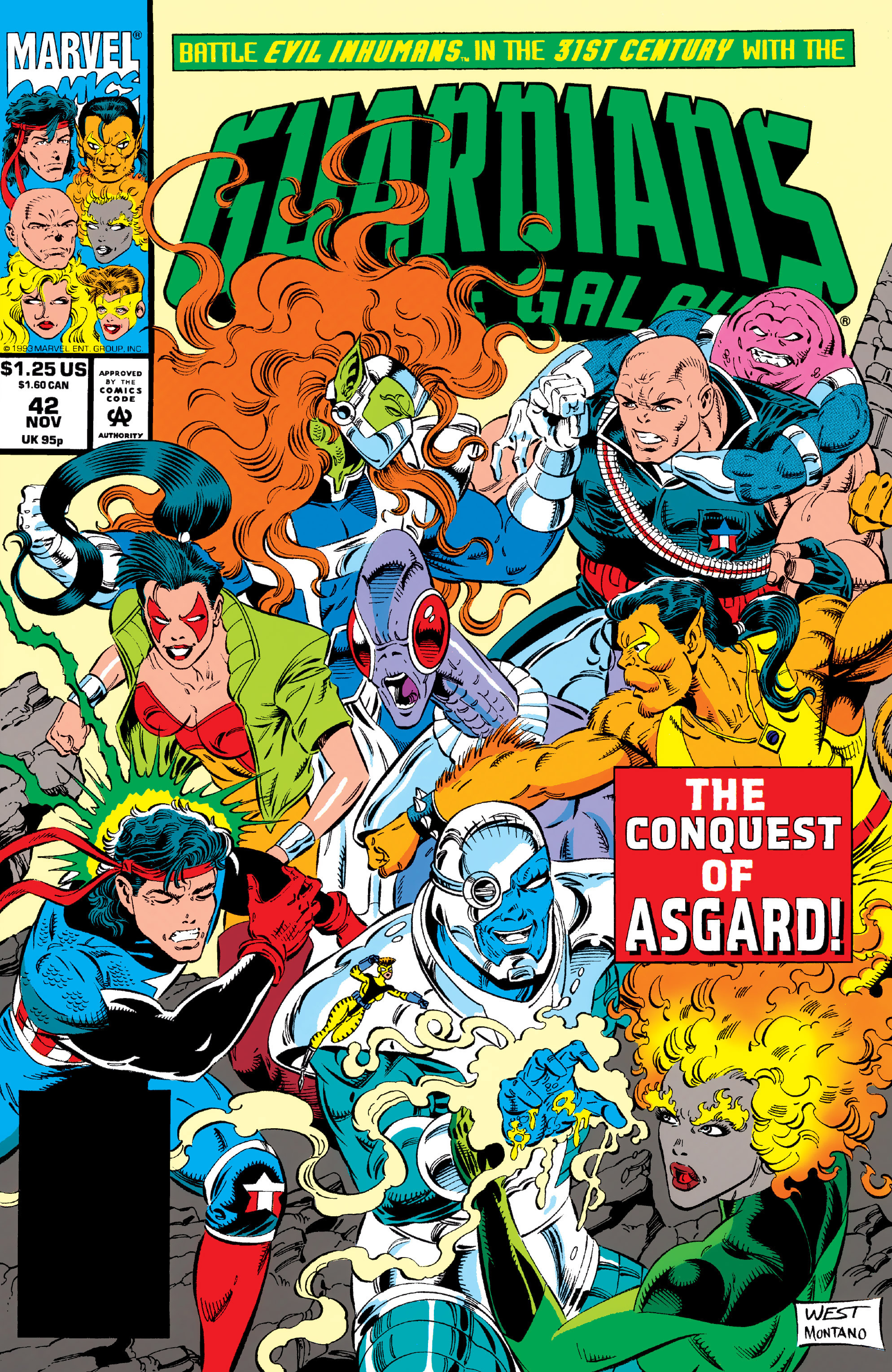 Read online Guardians of the Galaxy (1990) comic -  Issue # _TPB In The Year 3000 2 (Part 1) - 50