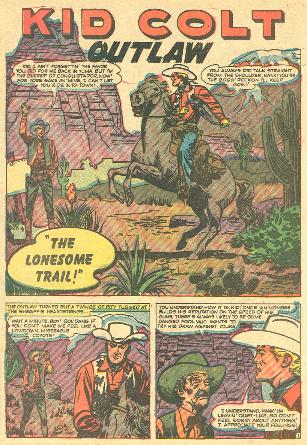 Read online Kid Colt Outlaw comic -  Issue #20 - 12