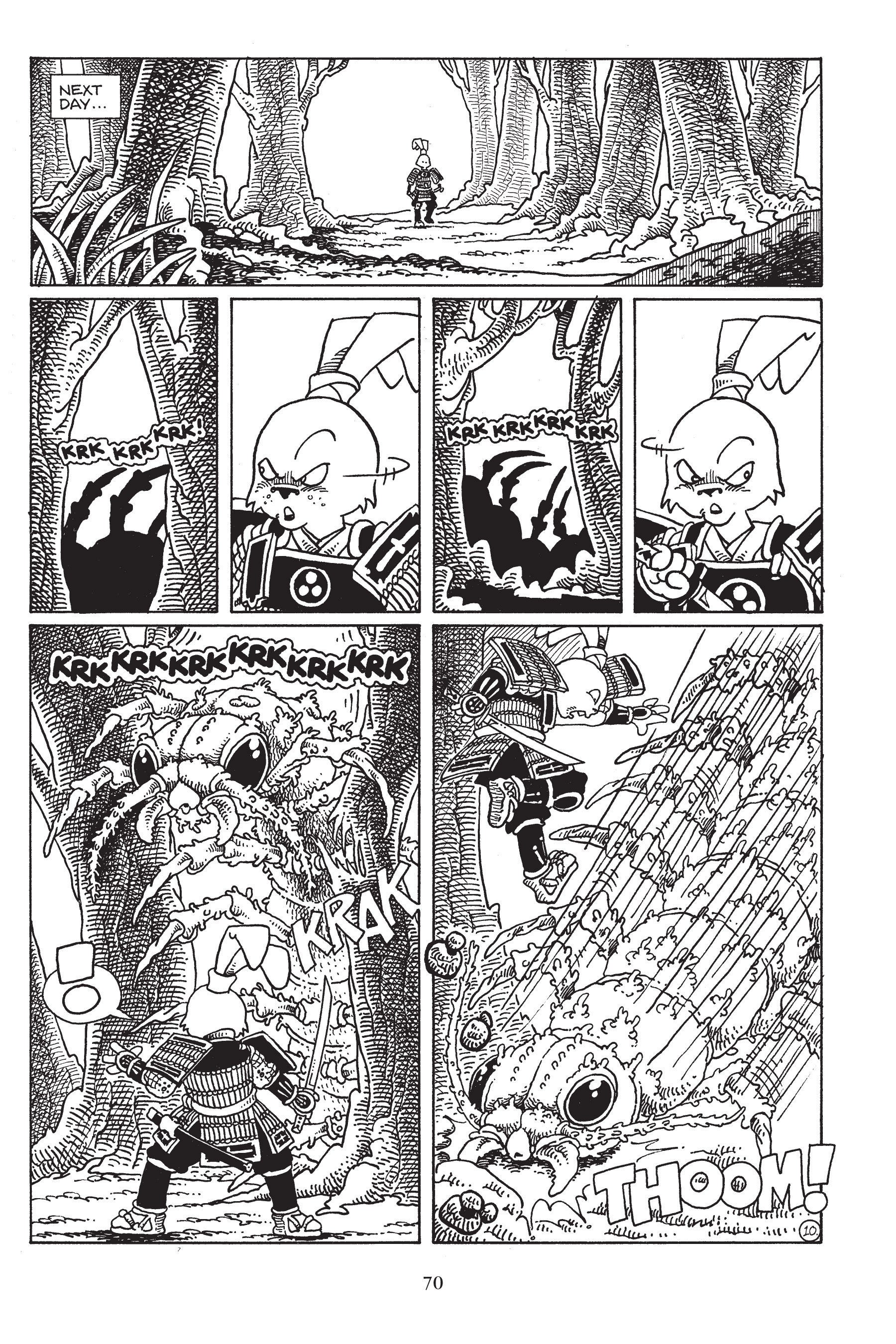 Read online Usagi Yojimbo (1987) comic -  Issue # _TPB 6 - 70