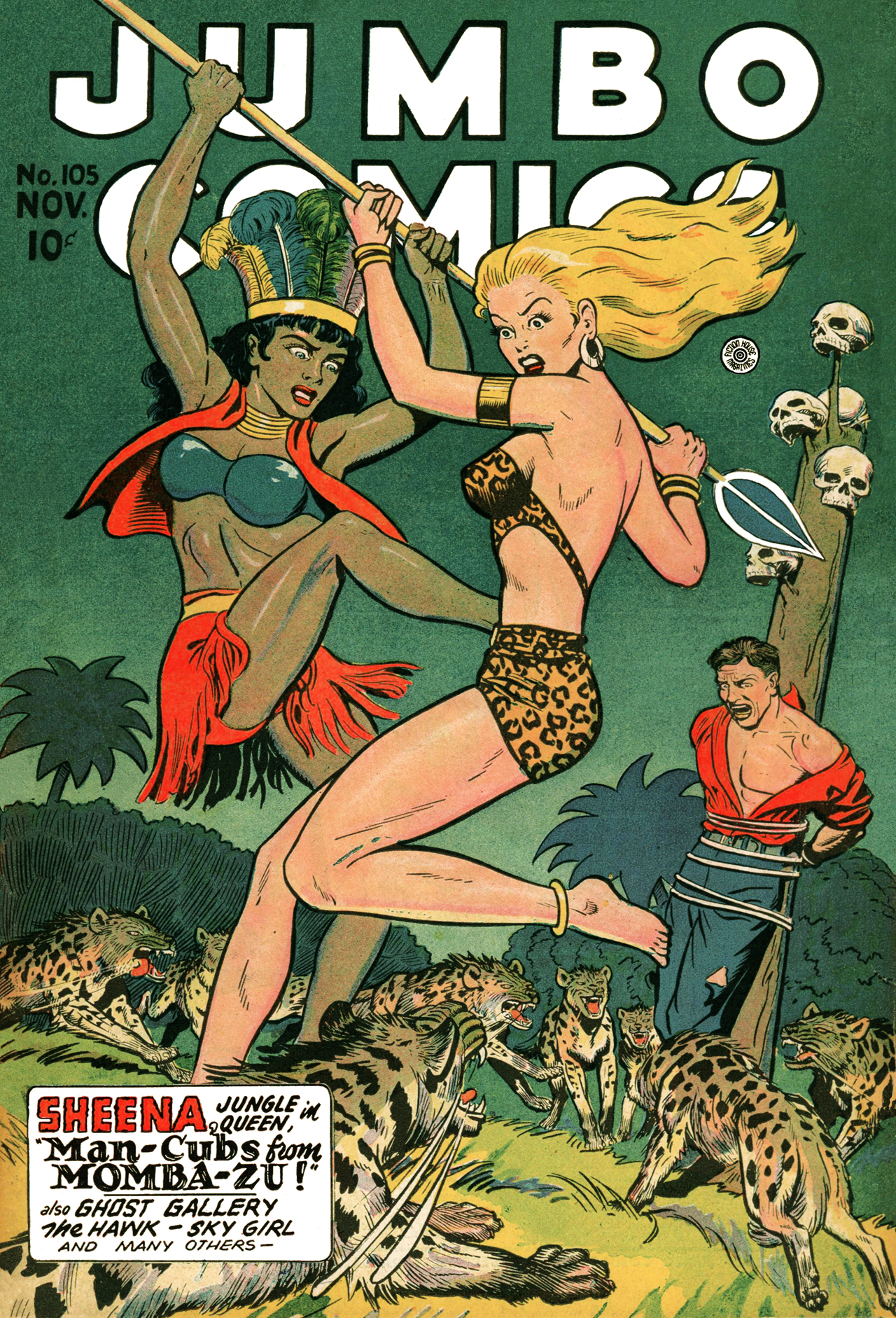 Read online Jumbo Comics comic -  Issue #105 - 1