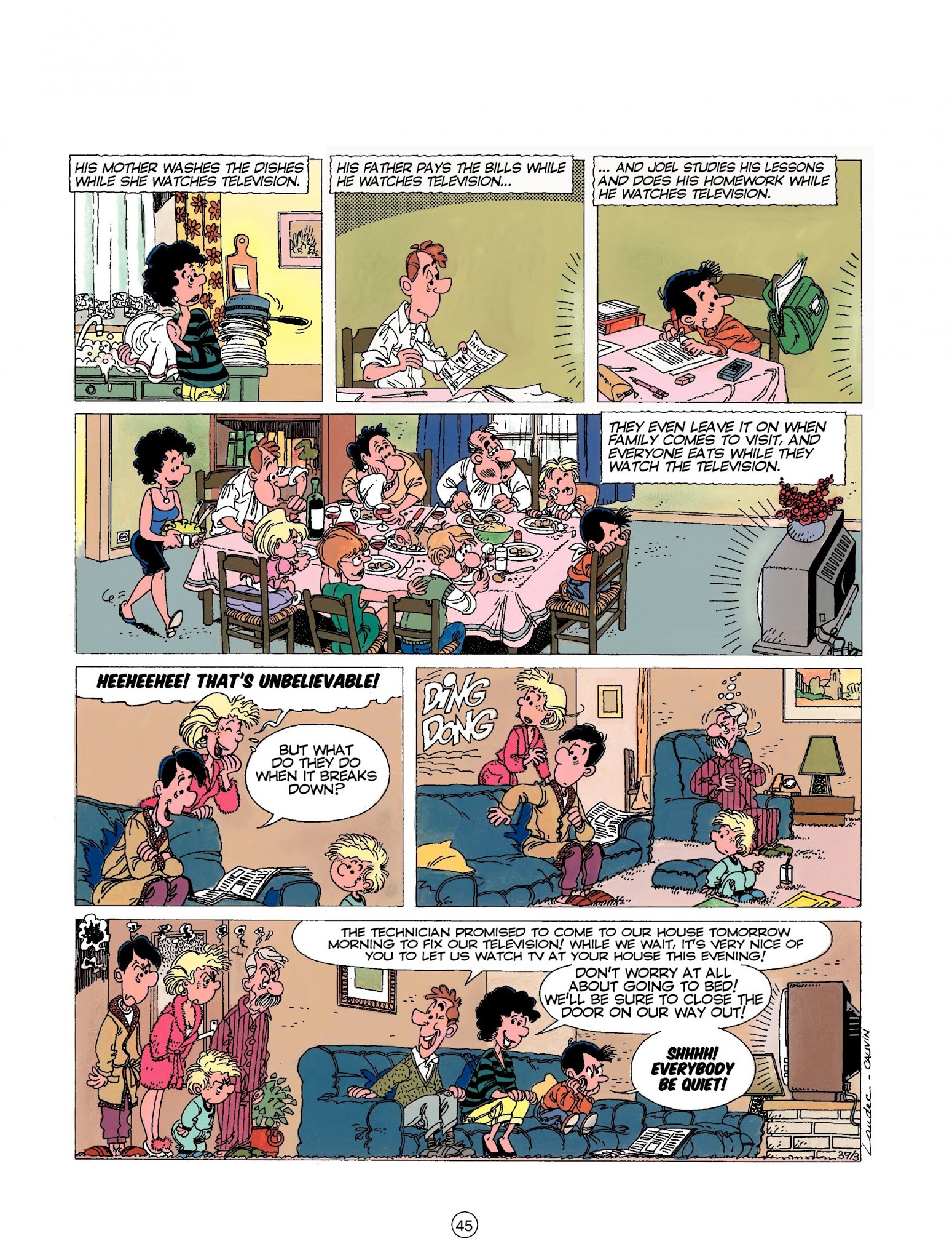 Read online Cedric comic -  Issue #1 - 45
