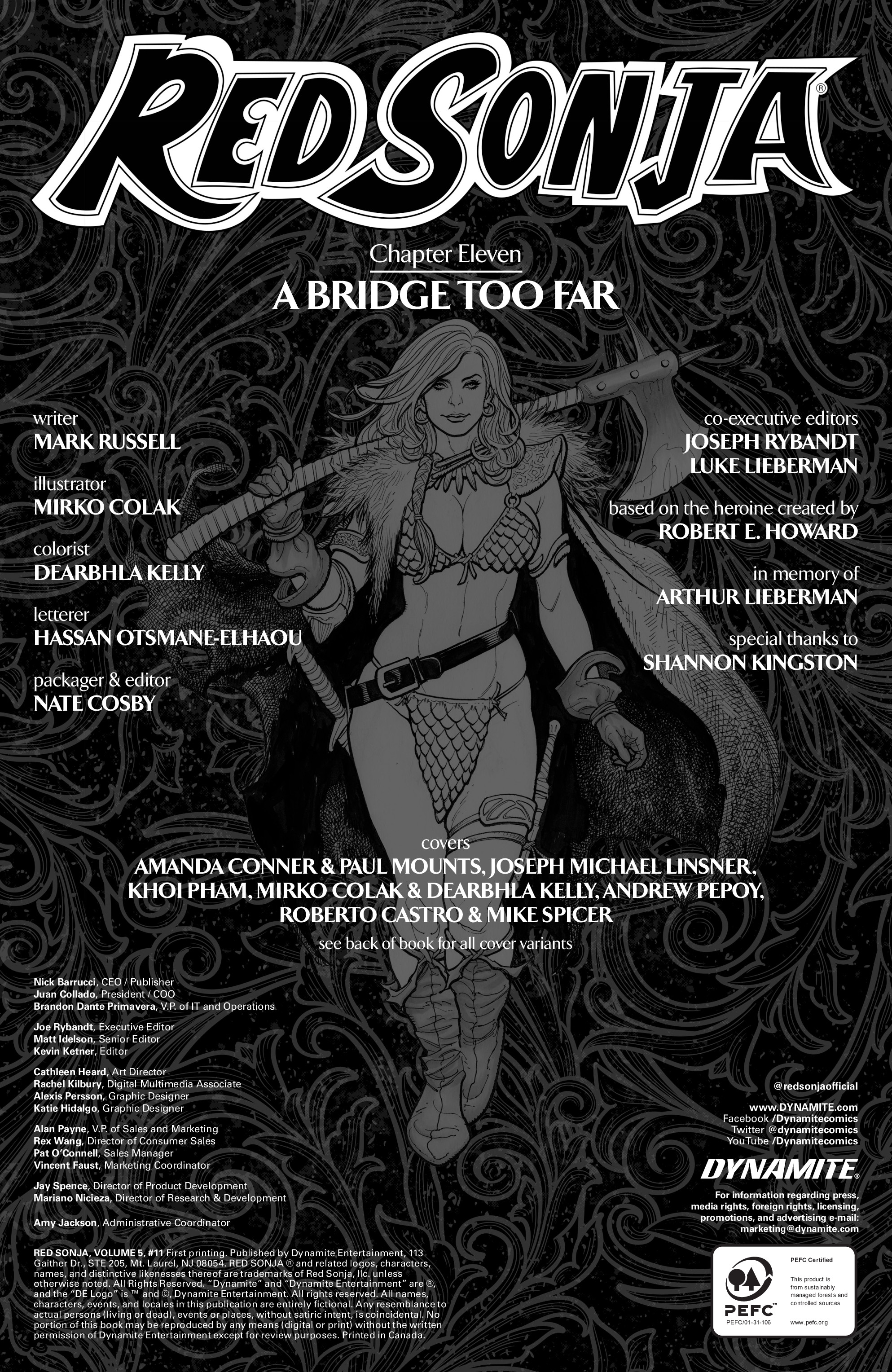 Read online Red Sonja (2019) comic -  Issue #11 - 29