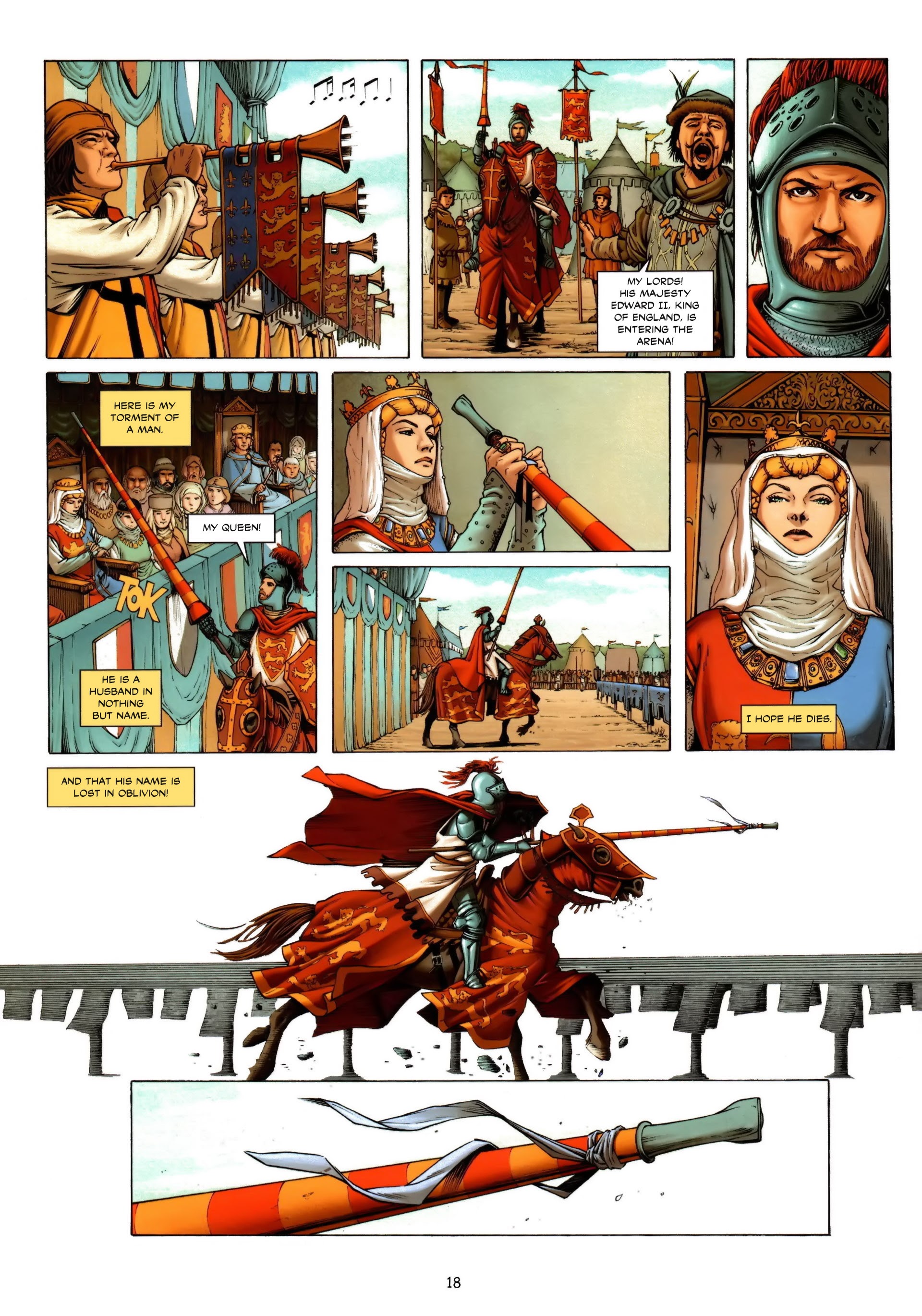Read online Isabella: She-Wolf of France comic -  Issue #1 - 19