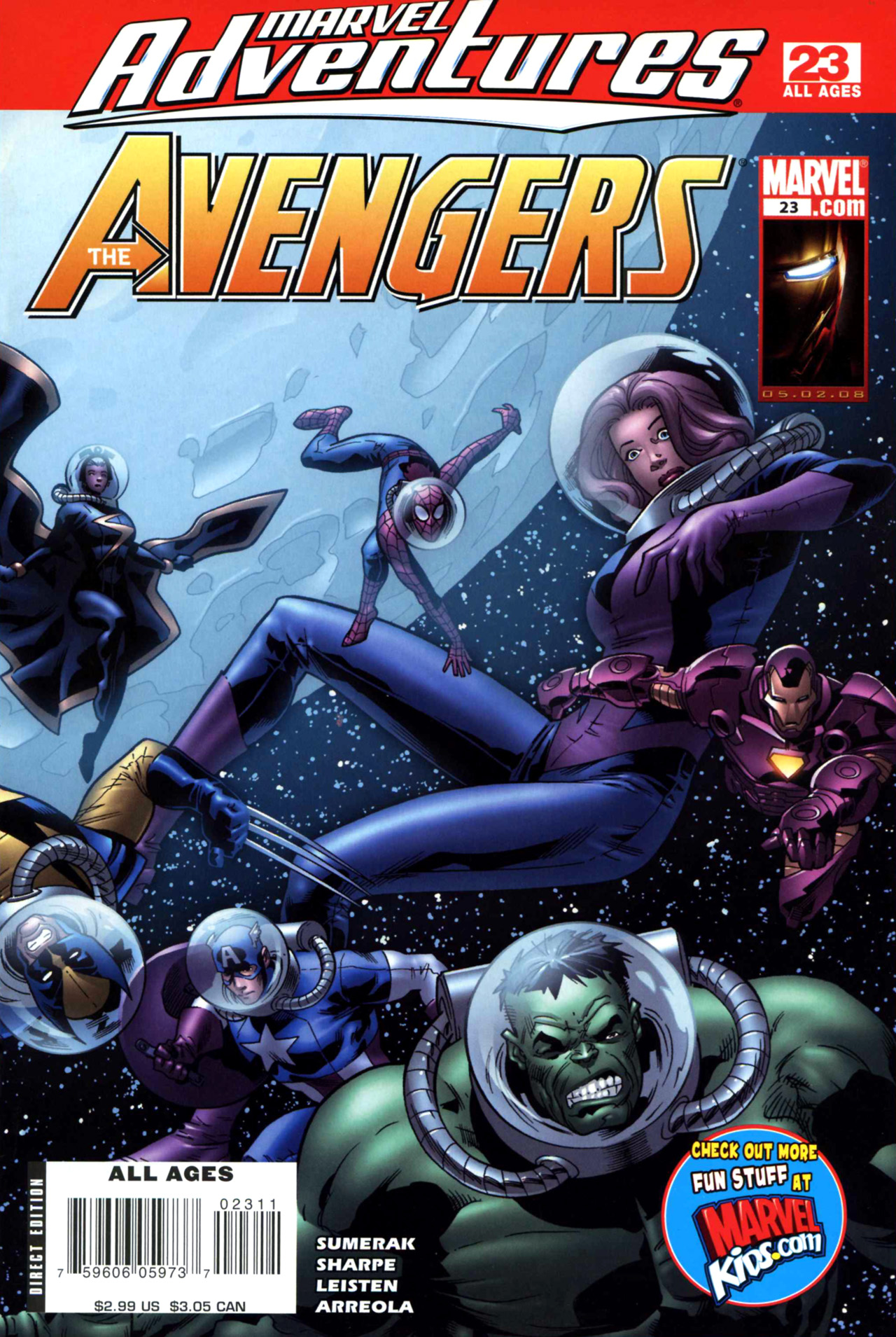 Read online Marvel Adventures The Avengers comic -  Issue #23 - 1