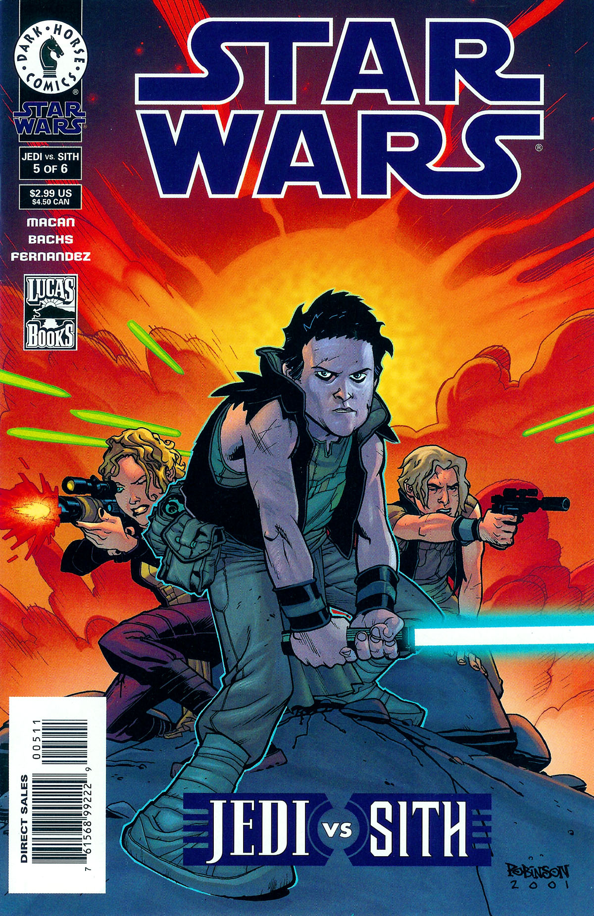 Read online Star Wars: Jedi vs. Sith comic -  Issue #5 - 1