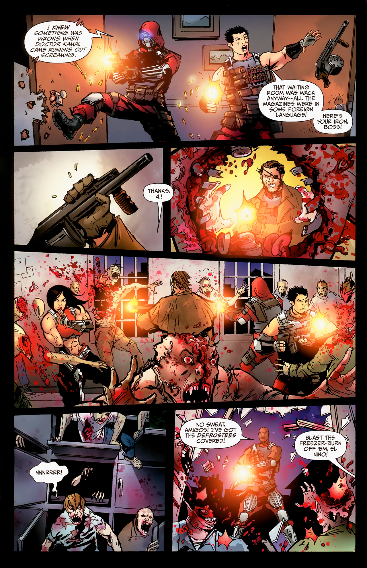 Read online Spooks: Omega Team comic -  Issue #2 - 10