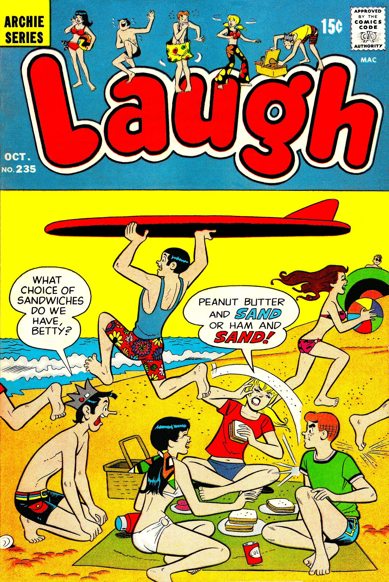 Read online Laugh (Comics) comic -  Issue #235 - 1