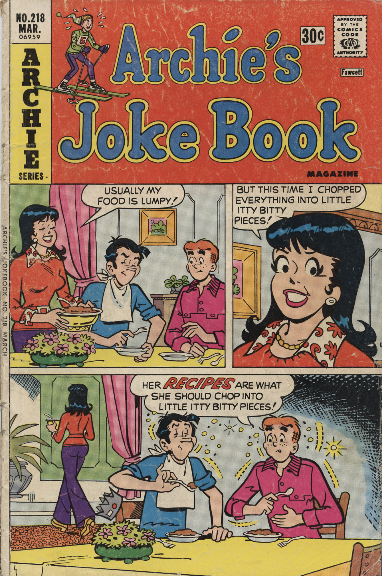 Read online Archie's Joke Book Magazine comic -  Issue #218 - 1