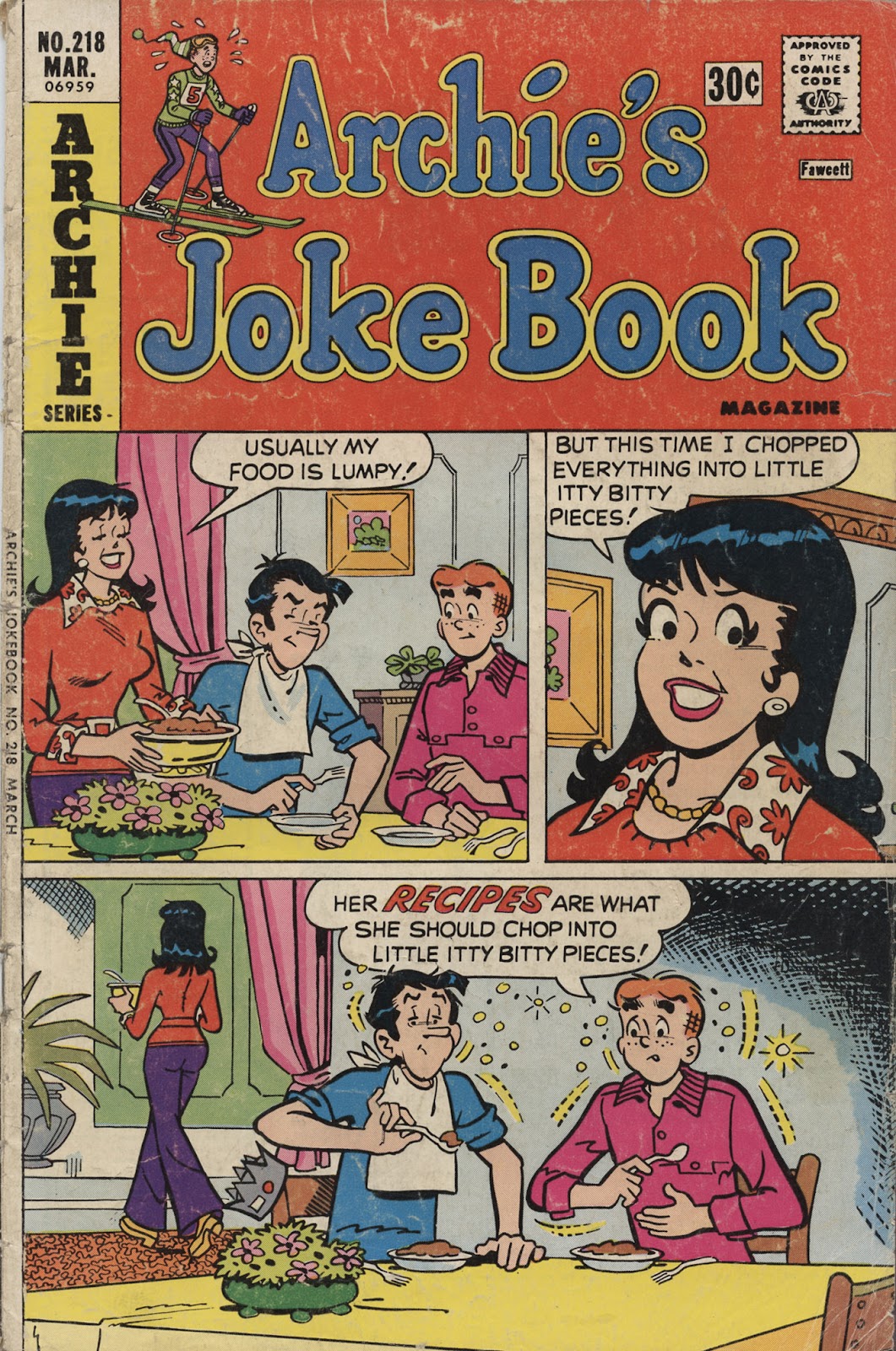 Archie's Joke Book Magazine issue 218 - Page 1