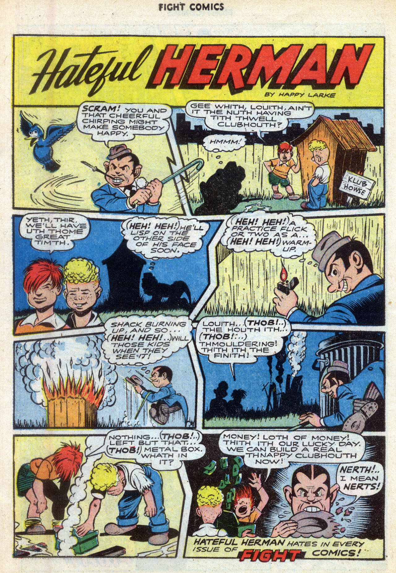 Read online Fight Comics comic -  Issue #47 - 36