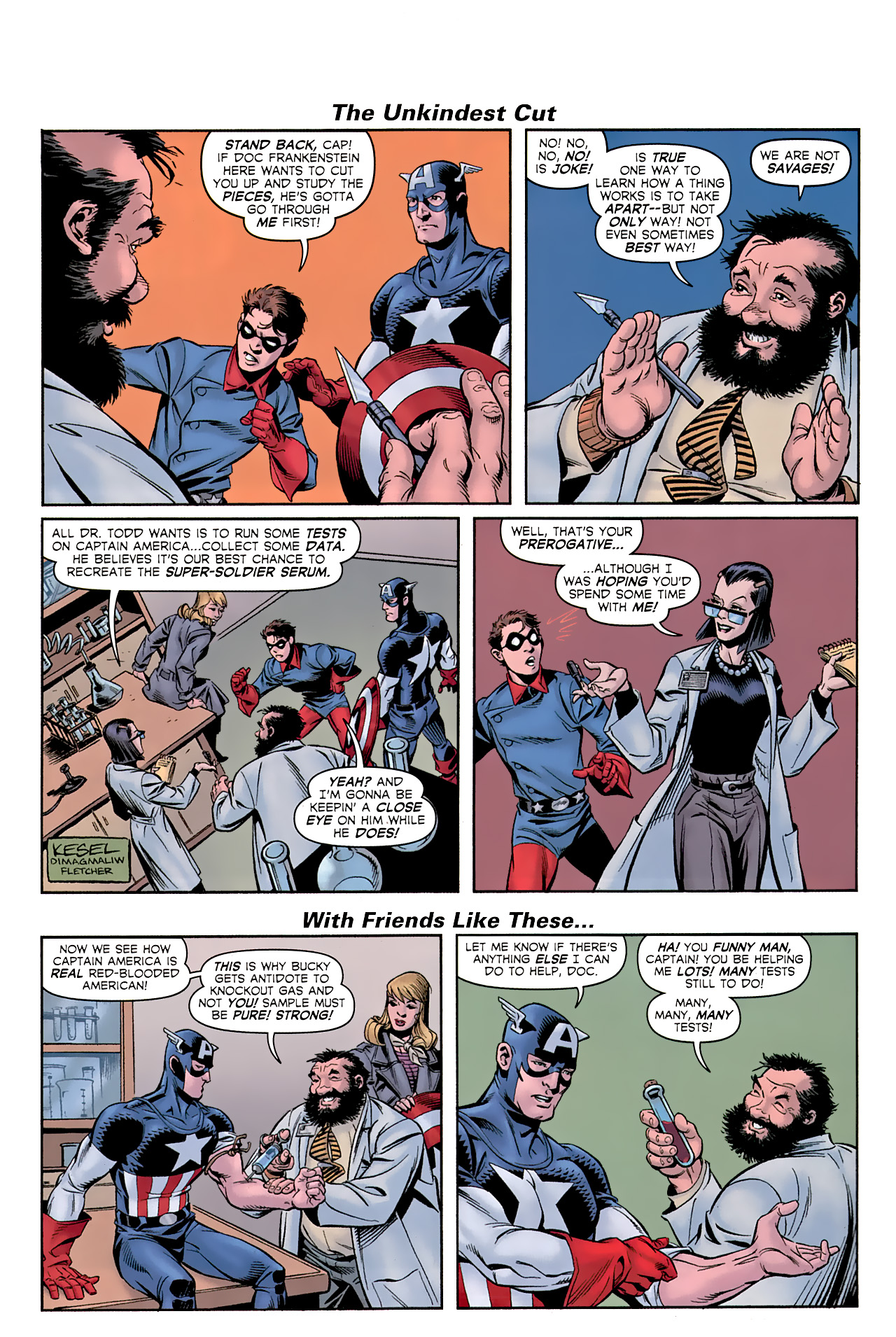 Read online Captain America: The 1940s Newspaper Strip comic -  Issue #1 - 11
