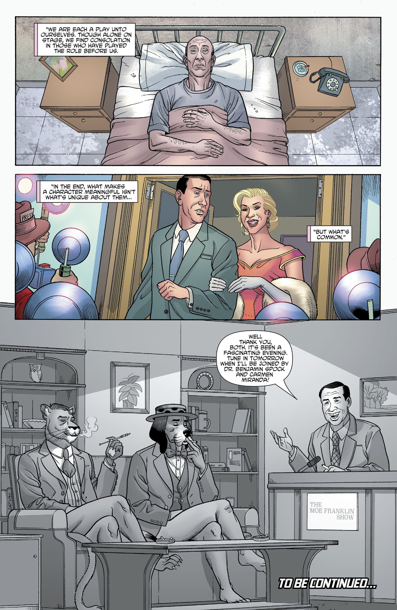 Read online Exit Stage Left: The Snagglepuss Chronicles comic -  Issue #3 - 25