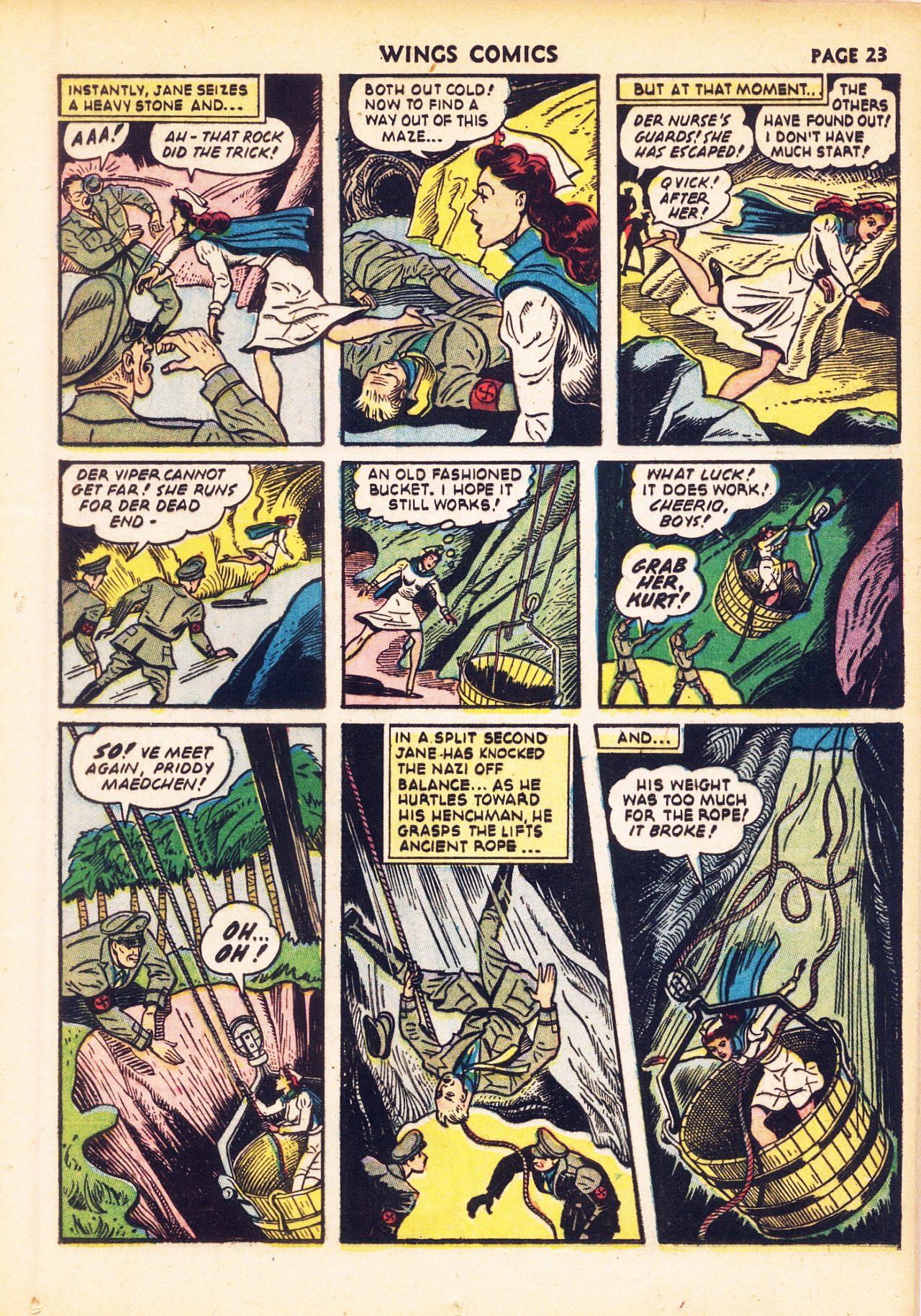 Read online Wings Comics comic -  Issue #20 - 25