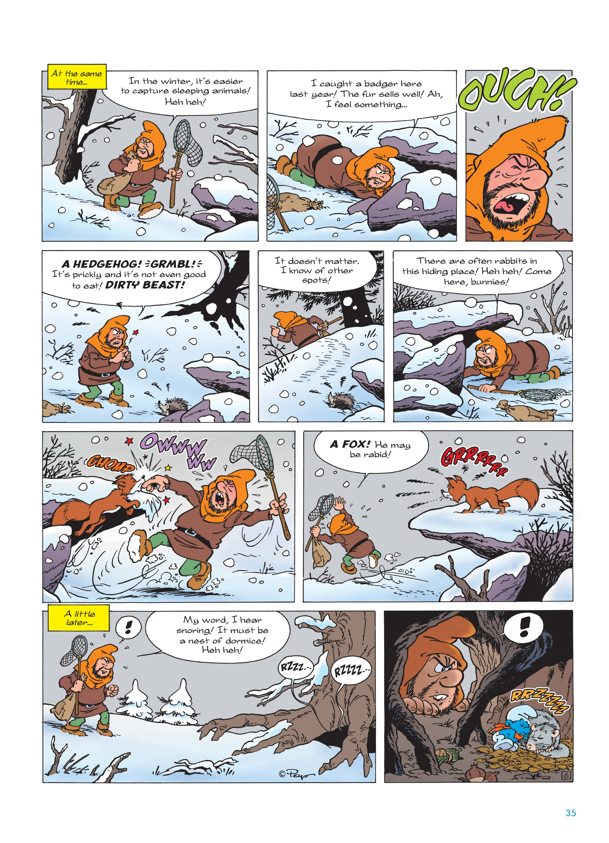 Read online The Smurfs Christmas comic -  Issue # Full - 35