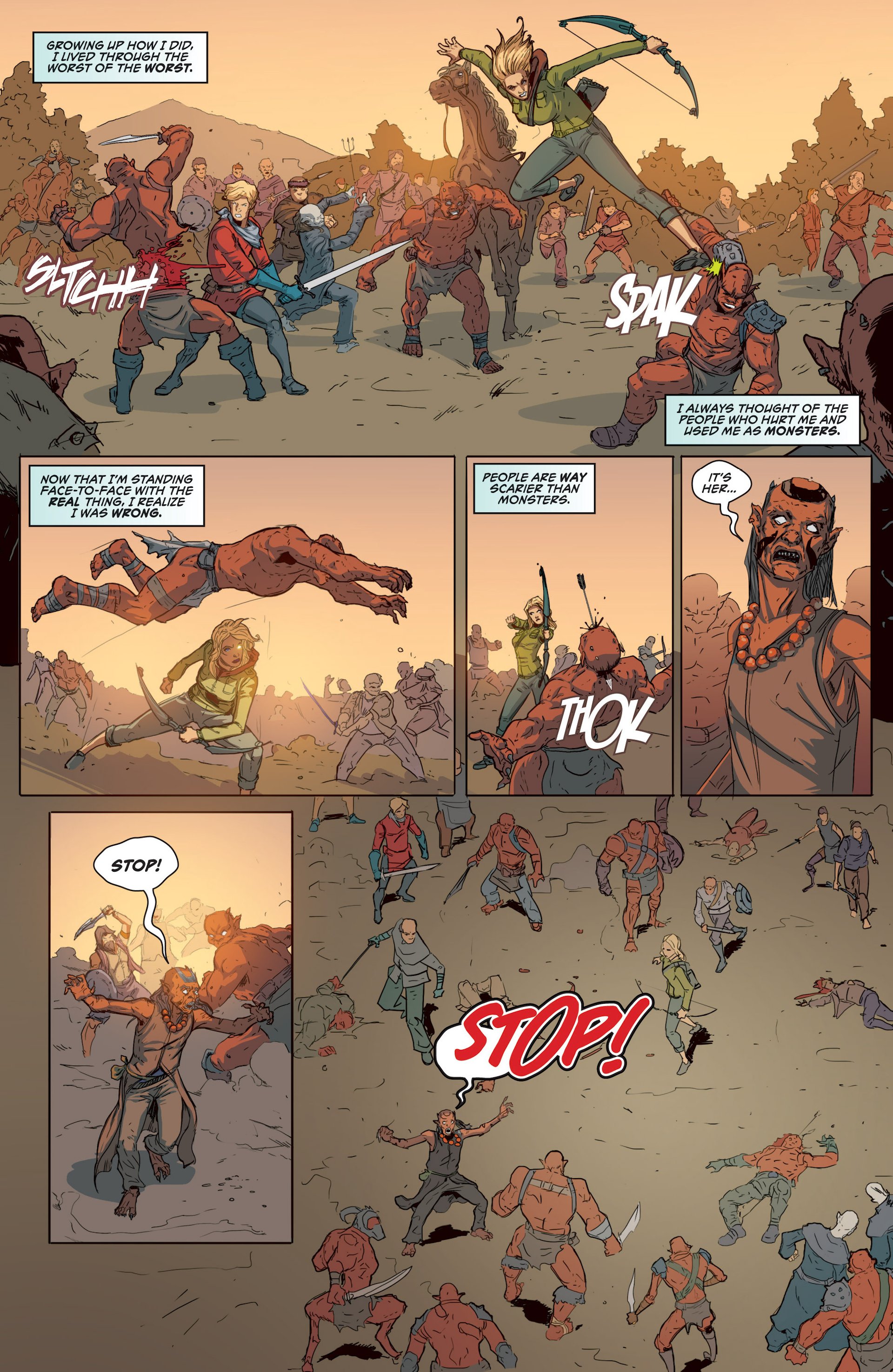 Read online Grimm Fairy Tales presents Robyn Hood: Wanted comic -  Issue #4 - 11