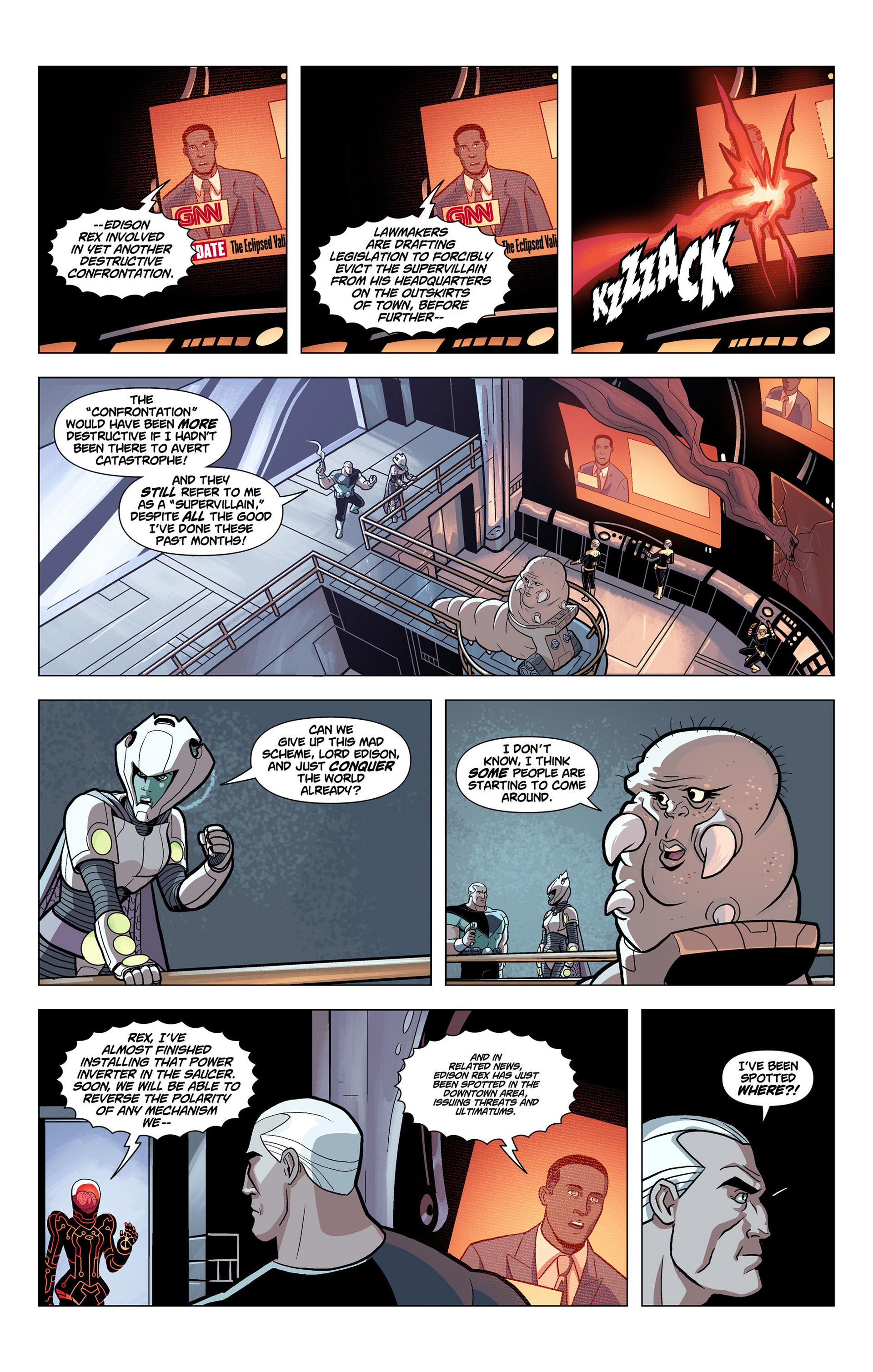 Read online Edison Rex comic -  Issue #6 - 5