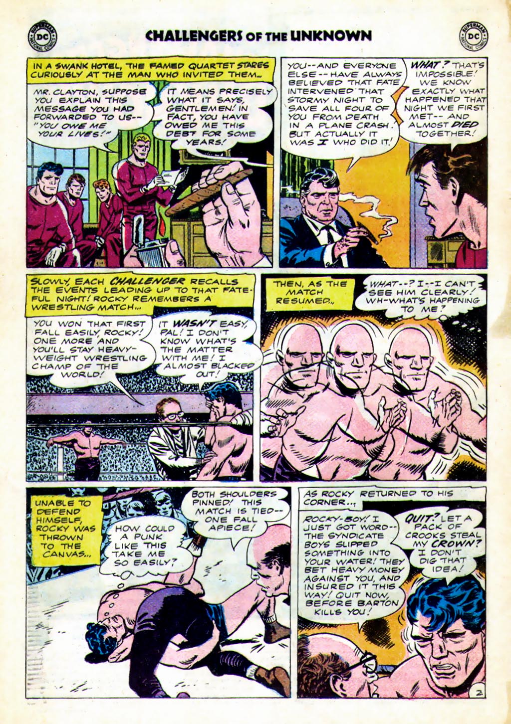 Read online Challengers of the Unknown (1958) comic -  Issue #31 - 4