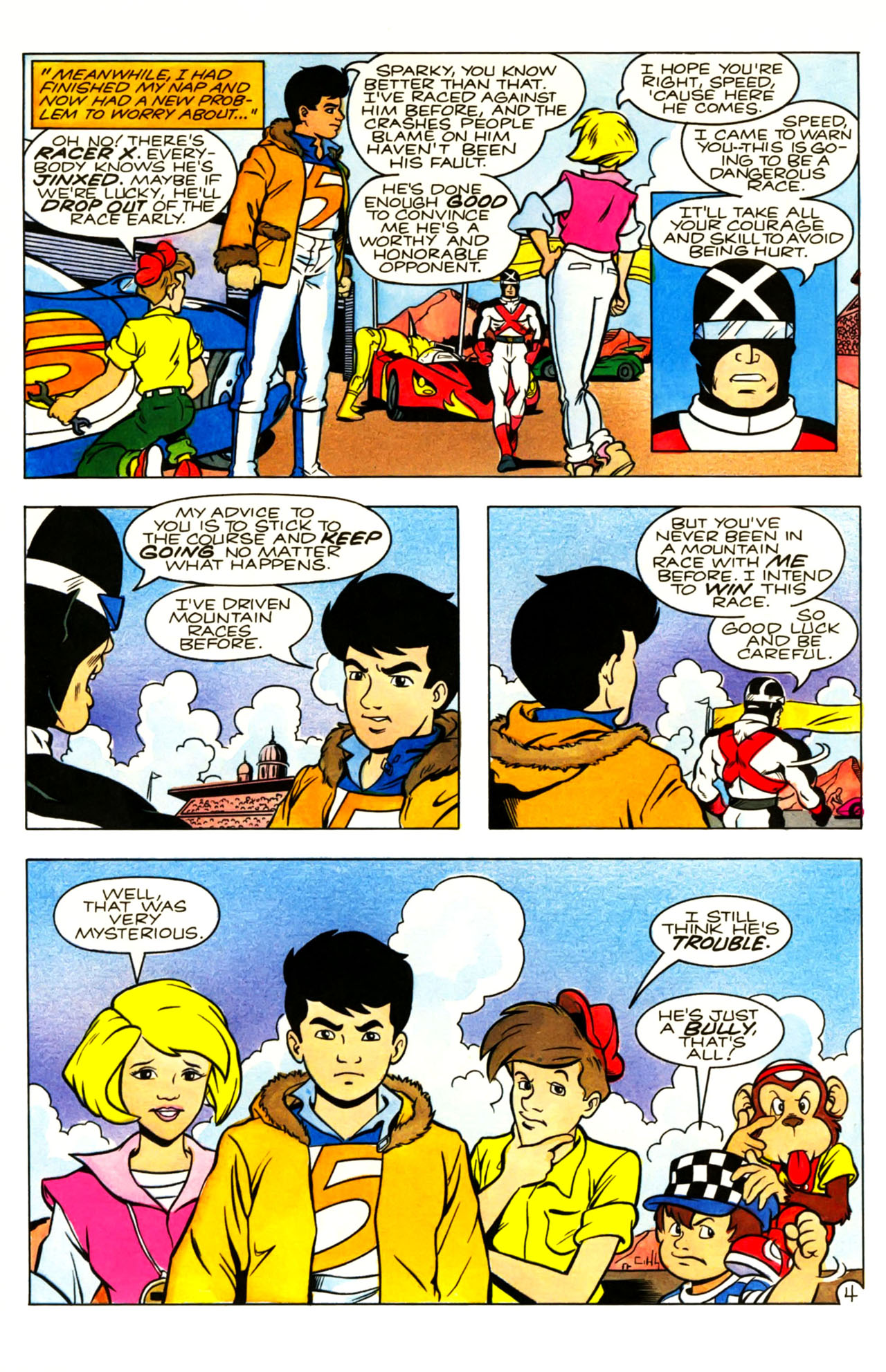 Read online The New Adventures of Speed Racer comic -  Issue #5 - 6
