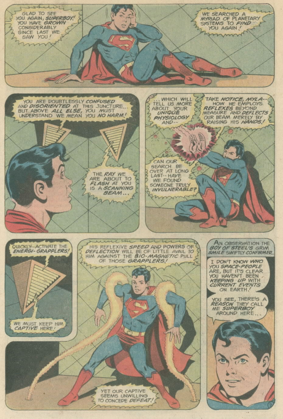 Read online The New Adventures of Superboy comic -  Issue #1 - 8