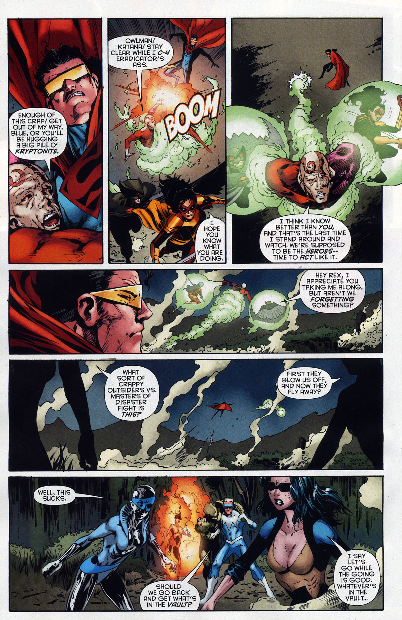 Read online The Outsiders (2009) comic -  Issue #28 - 13