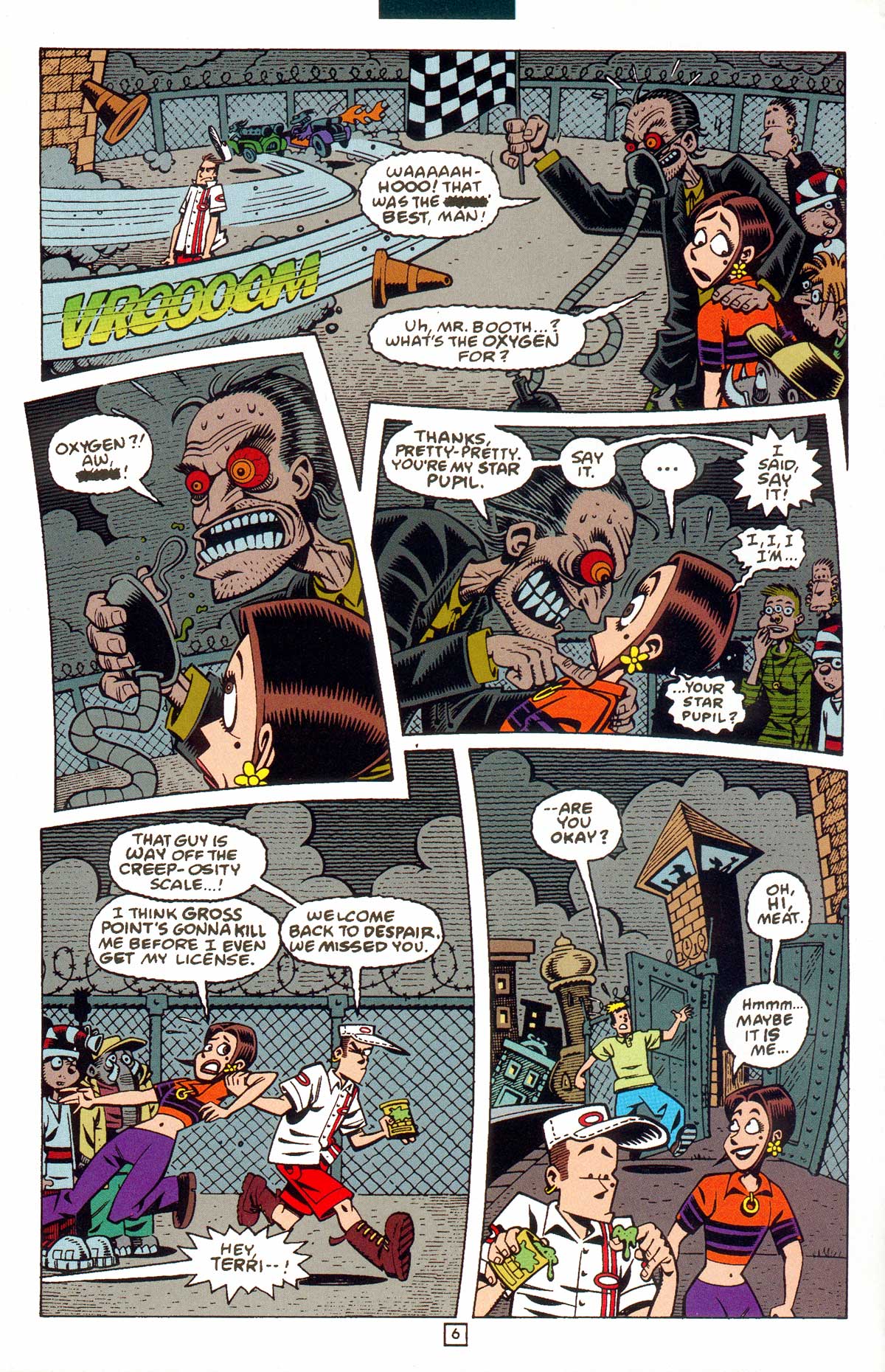 Read online Gross Point comic -  Issue #4 - 7