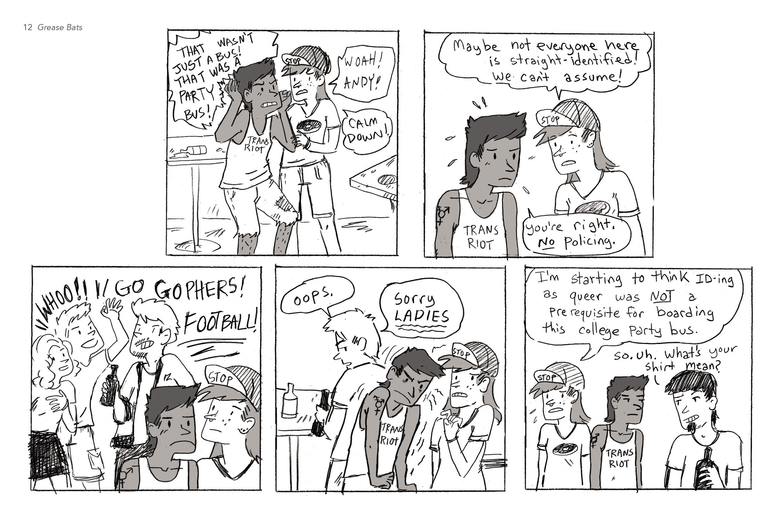 Read online Grease Bats comic -  Issue # TPB (Part 1) - 14