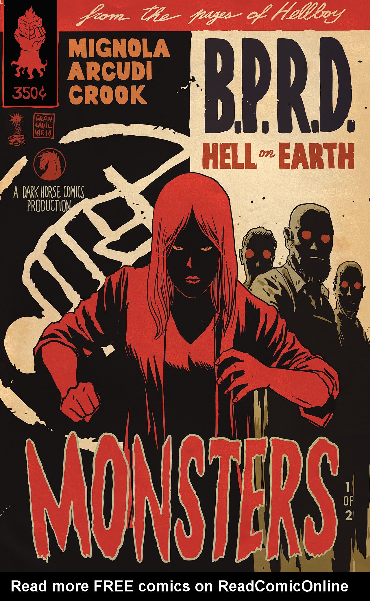 Read online B.P.R.D. Hell on Earth: Monsters comic -  Issue #1 - 2