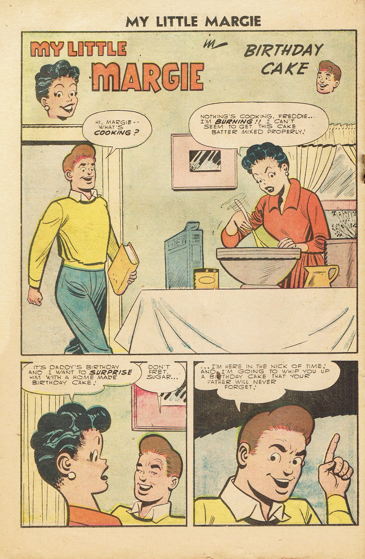Read online My Little Margie (1954) comic -  Issue #20 - 89