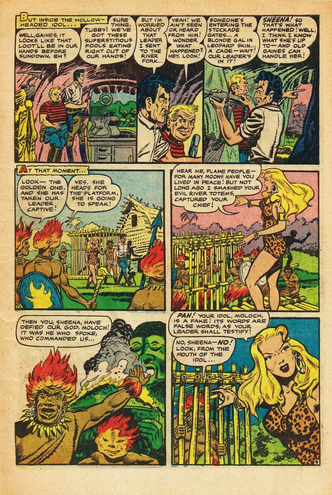 Sheena, Queen of the Jungle (1942) issue 11 - Page 7