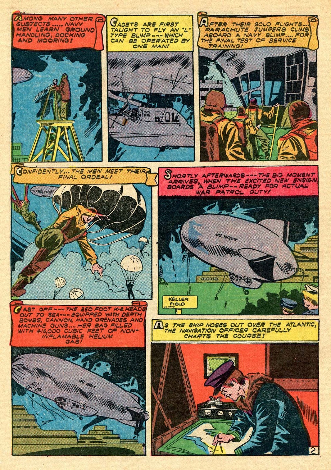 Captain Aero Comics issue 23 - Page 35