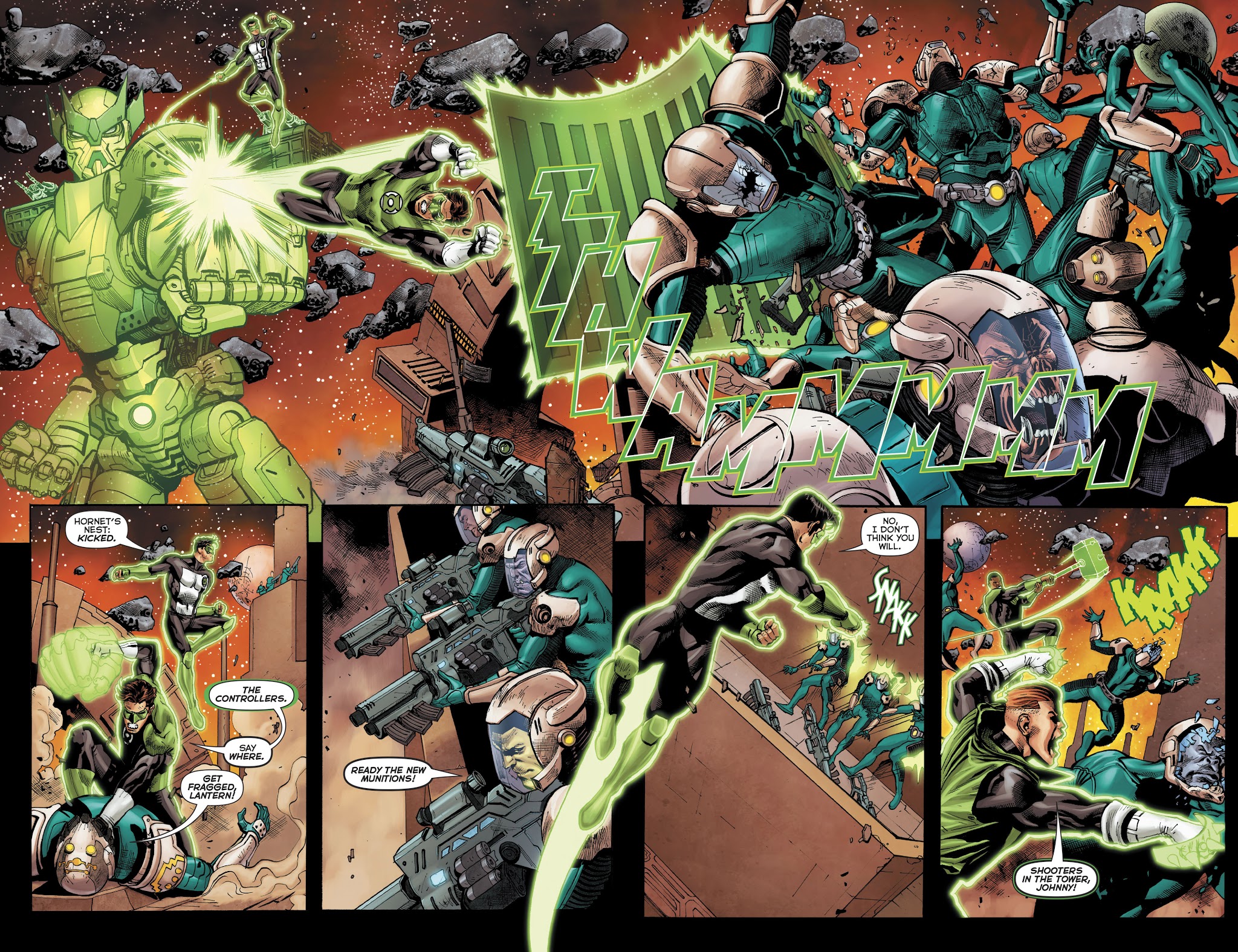 Read online Hal Jordan And The Green Lantern Corps comic -  Issue #35 - 11
