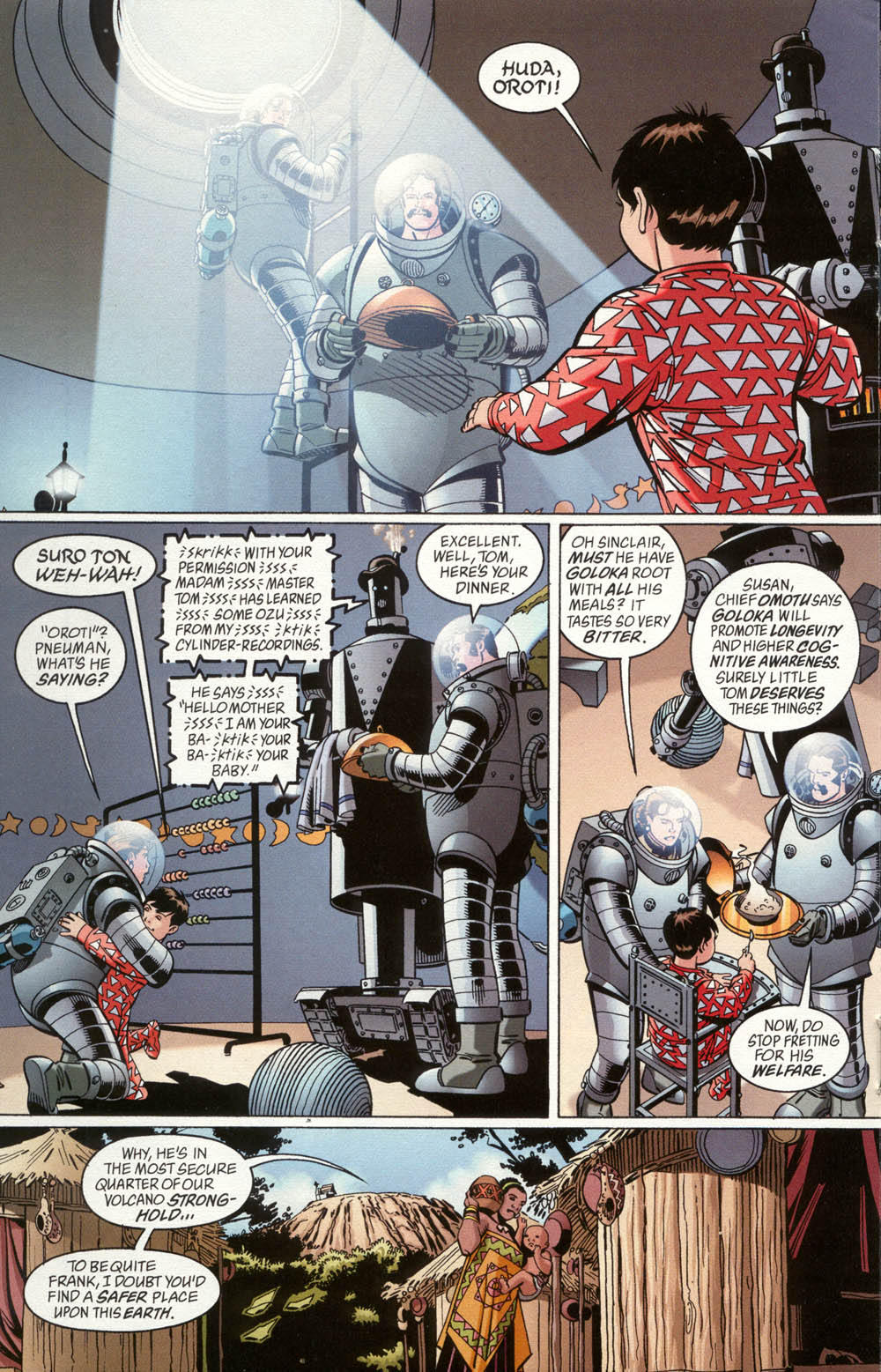 Read online Tom Strong comic -  Issue #1 - 16
